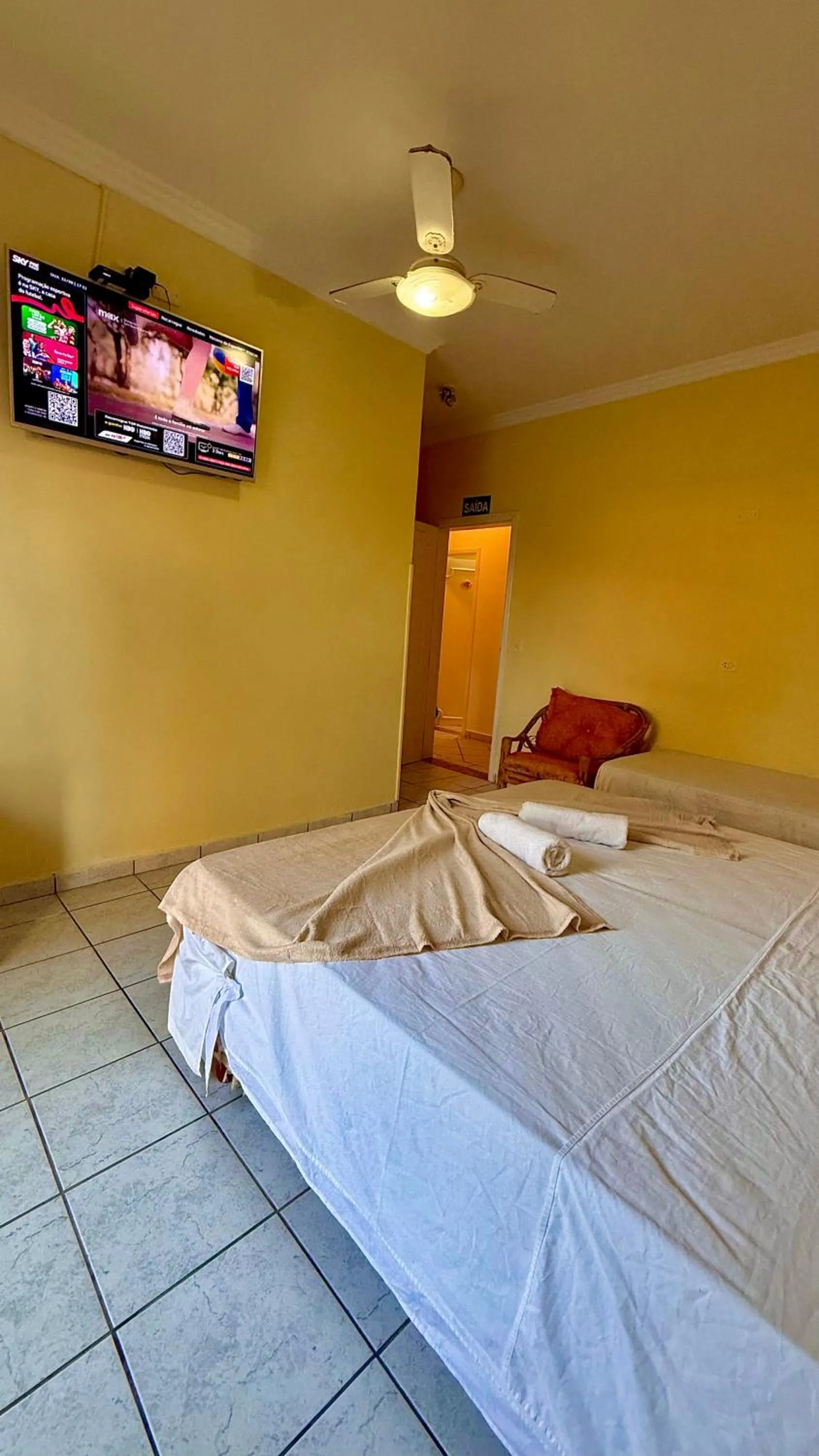 Bed in Grand Maré Hotel