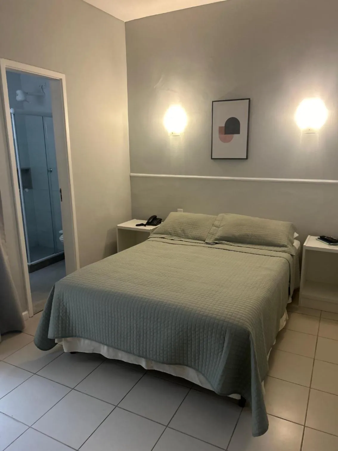 Bed in Hotel Petit Village Icaraí