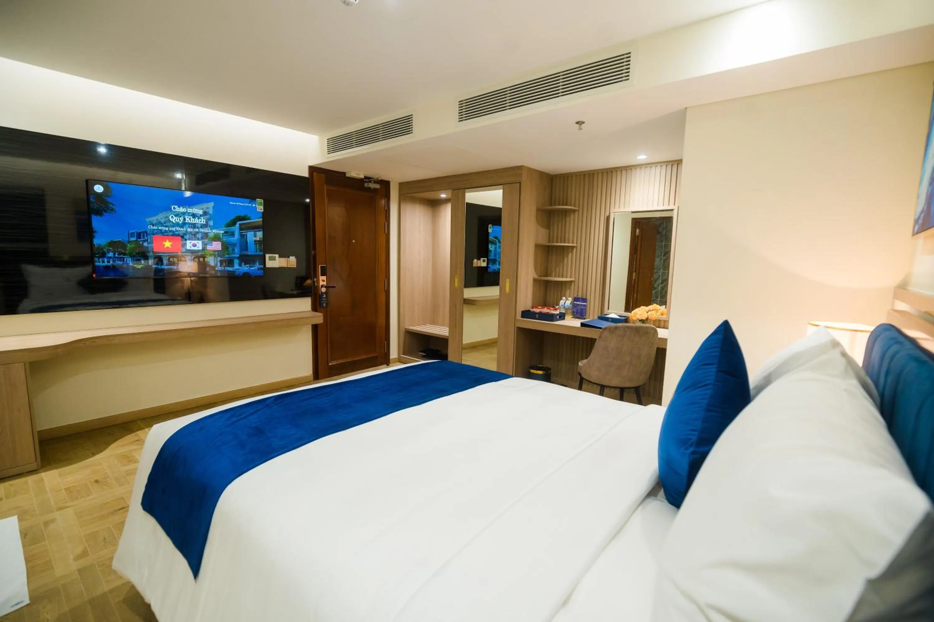 Bedroom, Bed in Sandals Mimosa