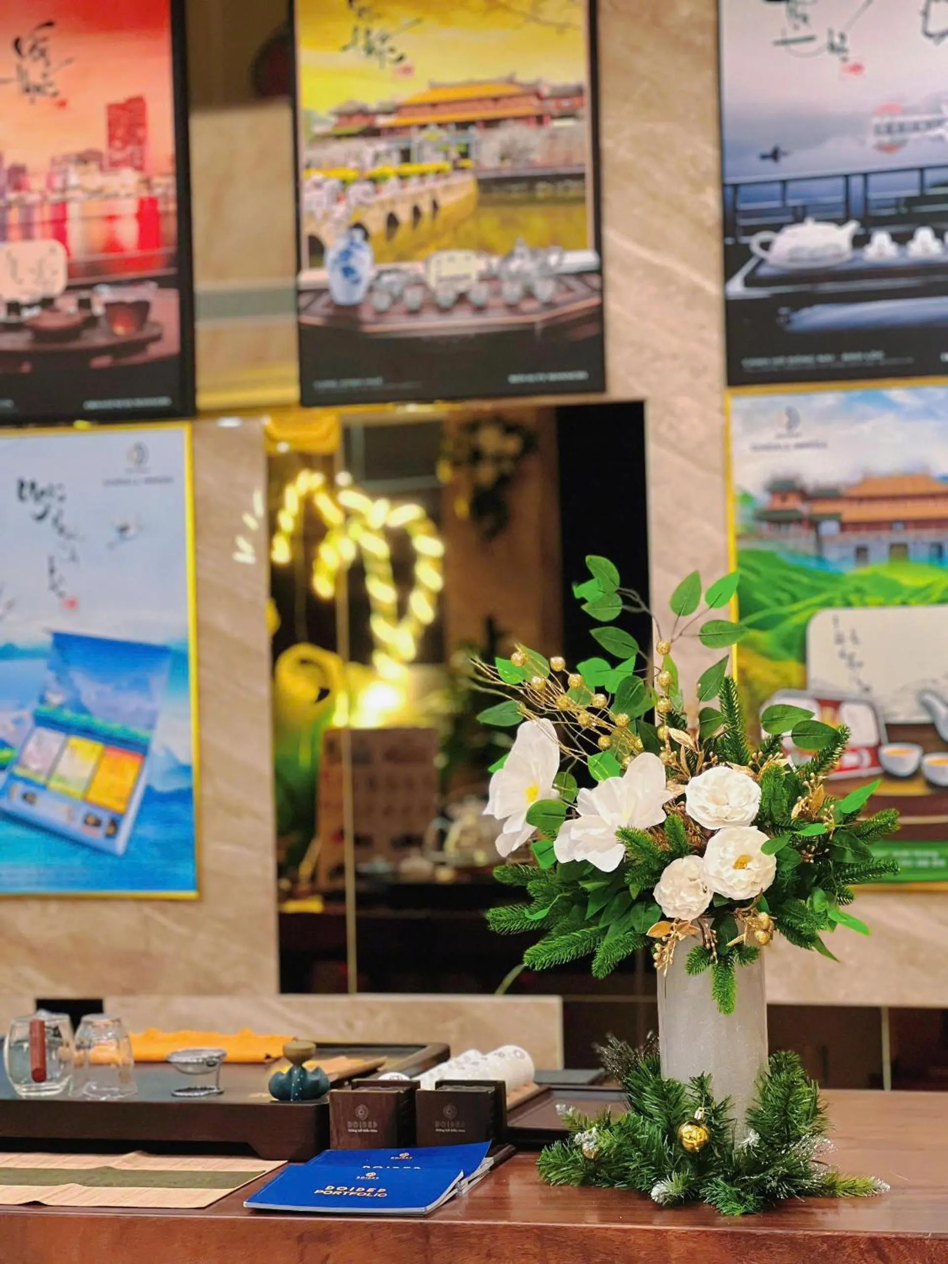 Communal lounge/ TV room in Sandals Mimosa