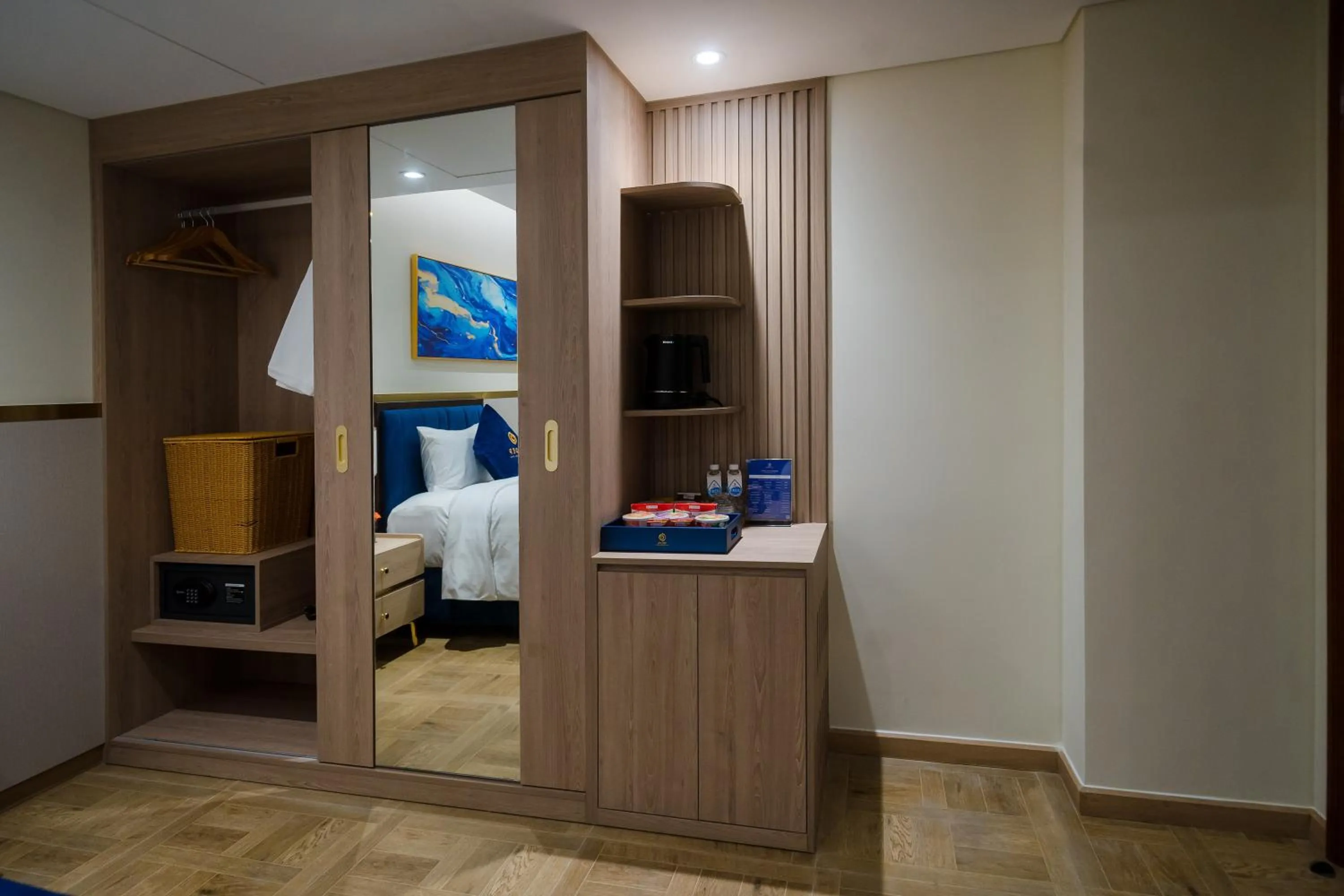 Bedroom, Bed in Sandals Mimosa