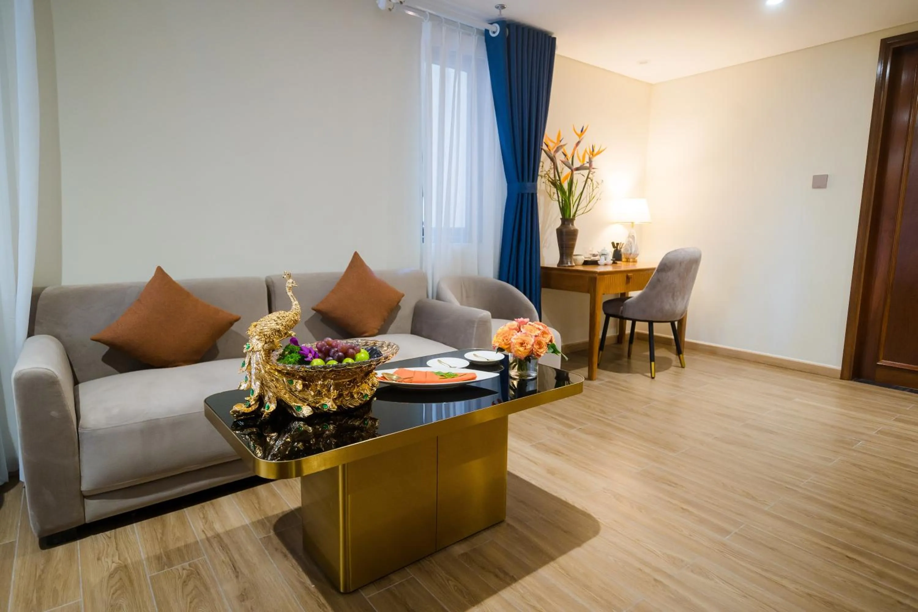 Living room in Sandals Mimosa