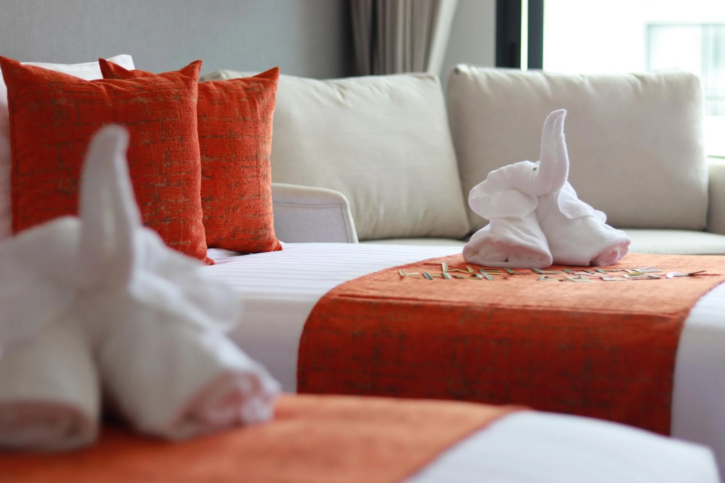Bed in Sunshine Prestige Resort and Spa