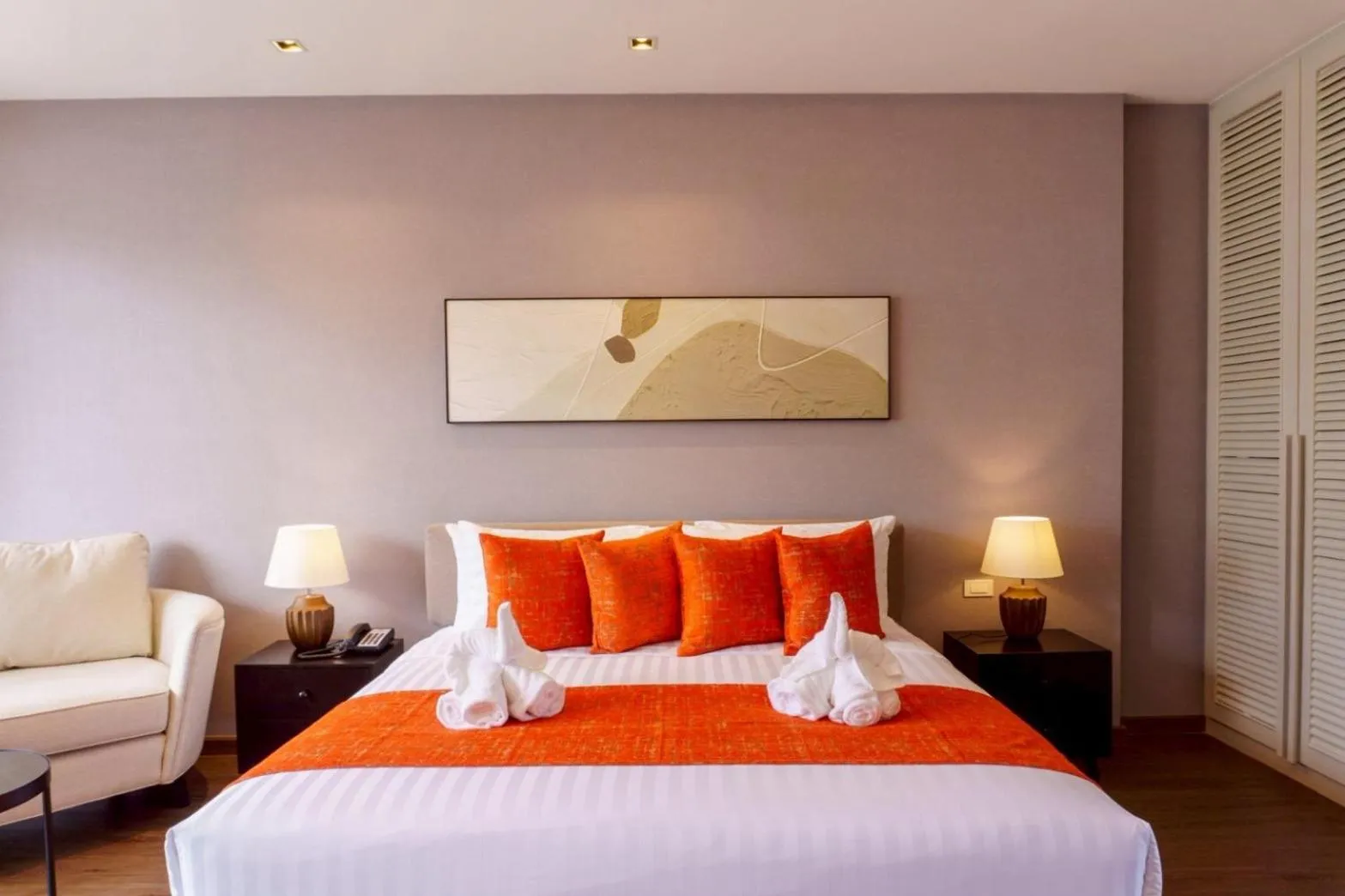 Bed in Sunshine Prestige Resort and Spa