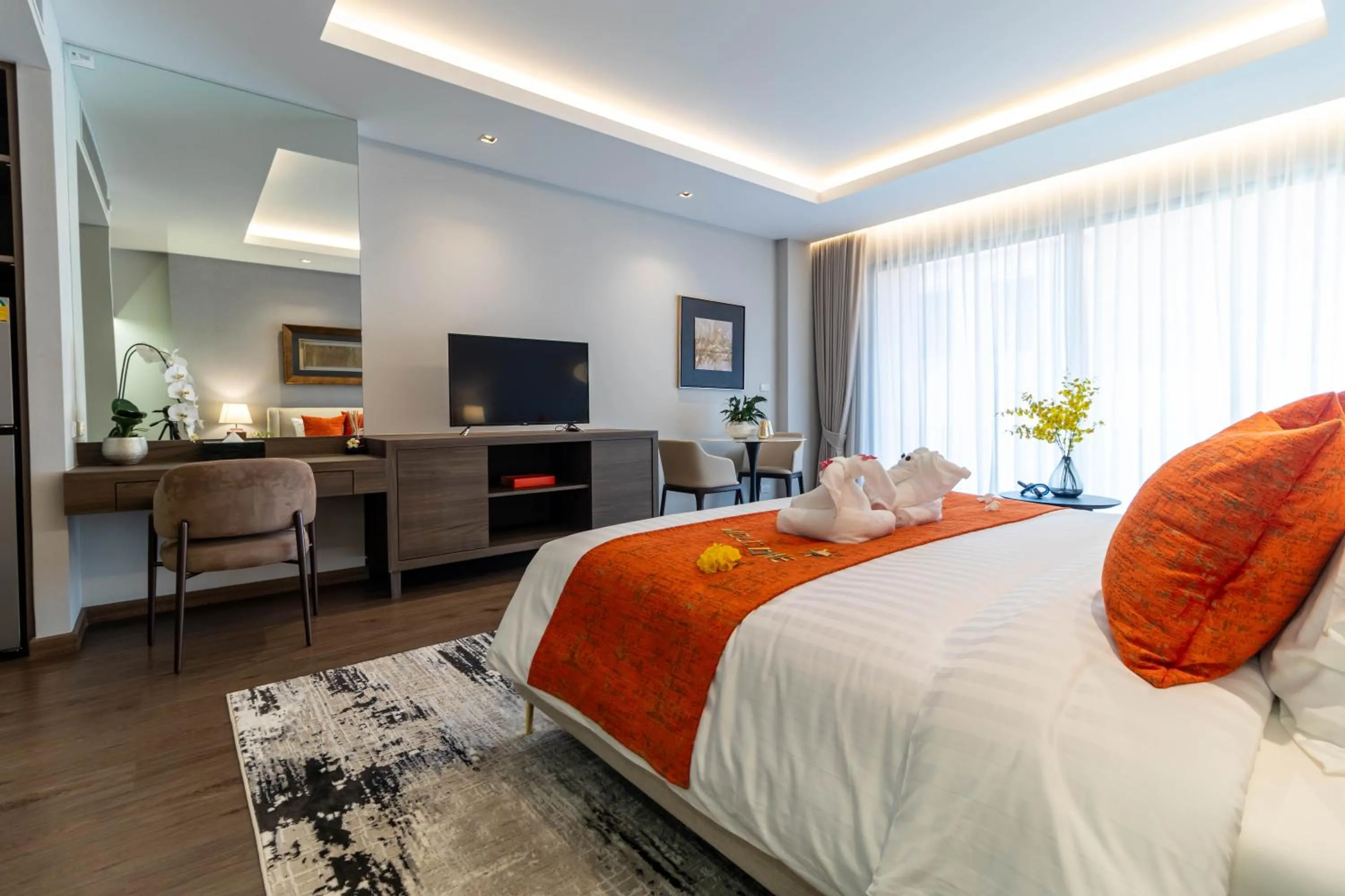 Photo of the whole room, Bed in Sunshine Prestige Resort and Spa