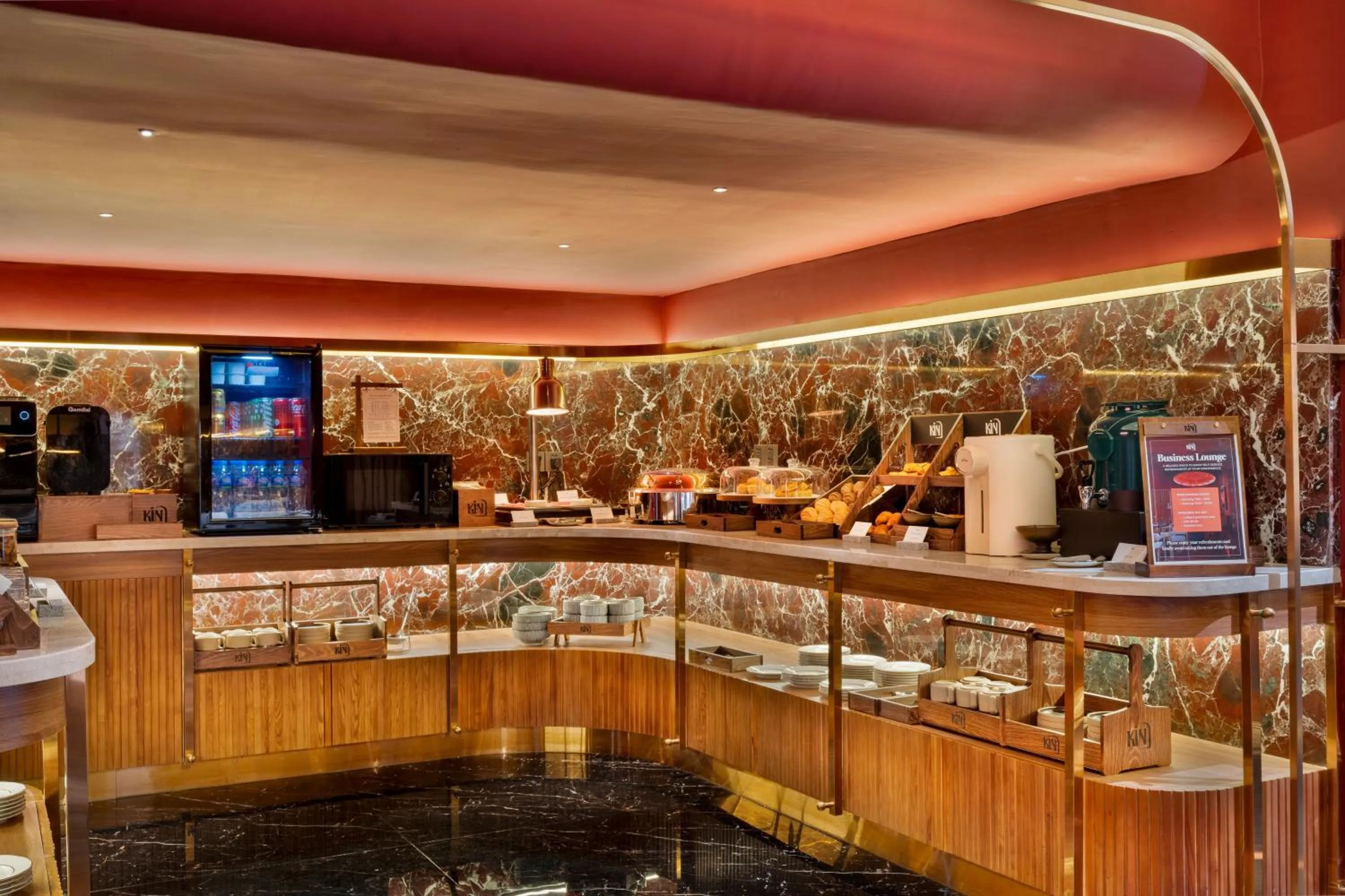 Lounge or bar in Kin Hotel Onsen Edition