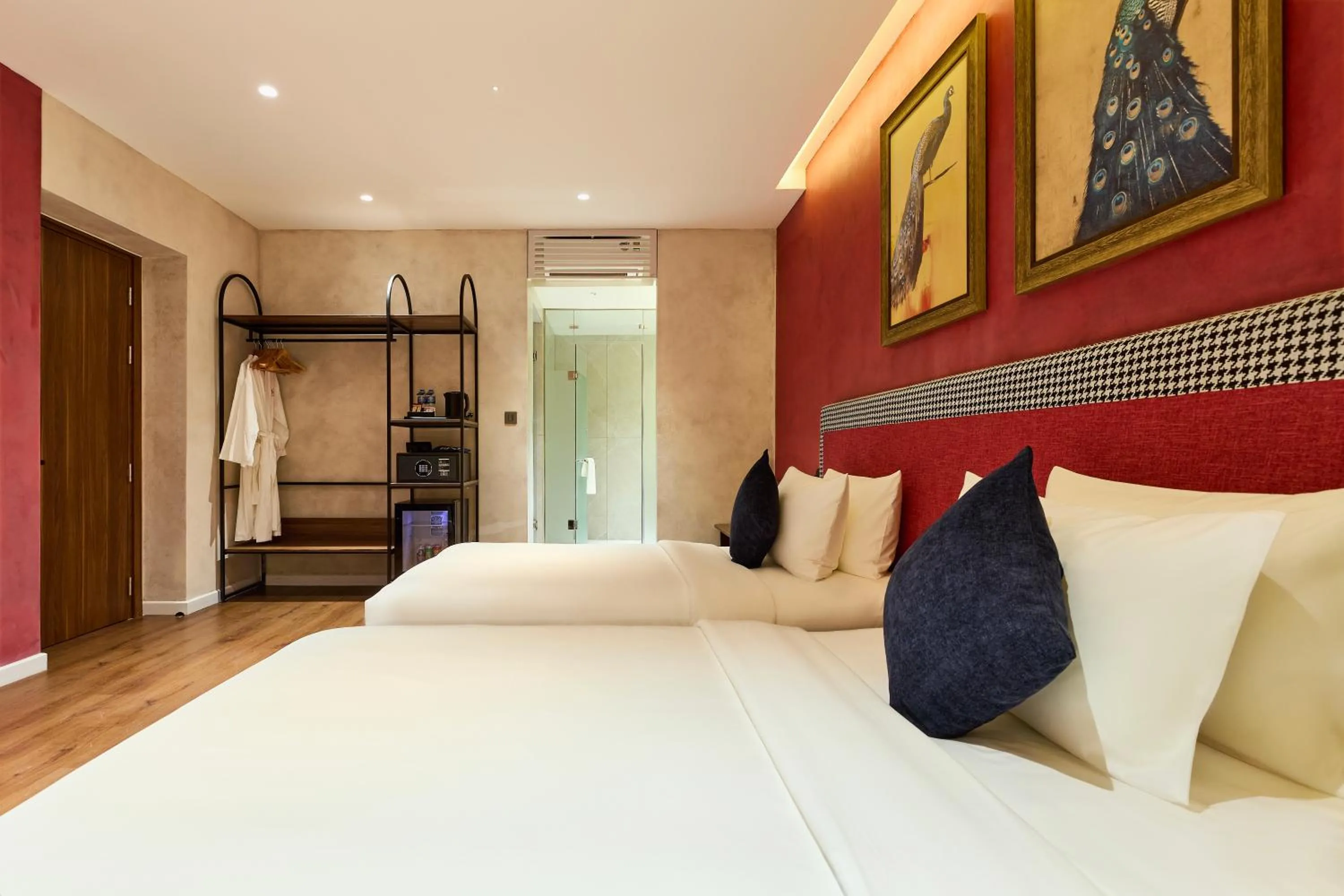 Bed in Kin Hotel Onsen Edition