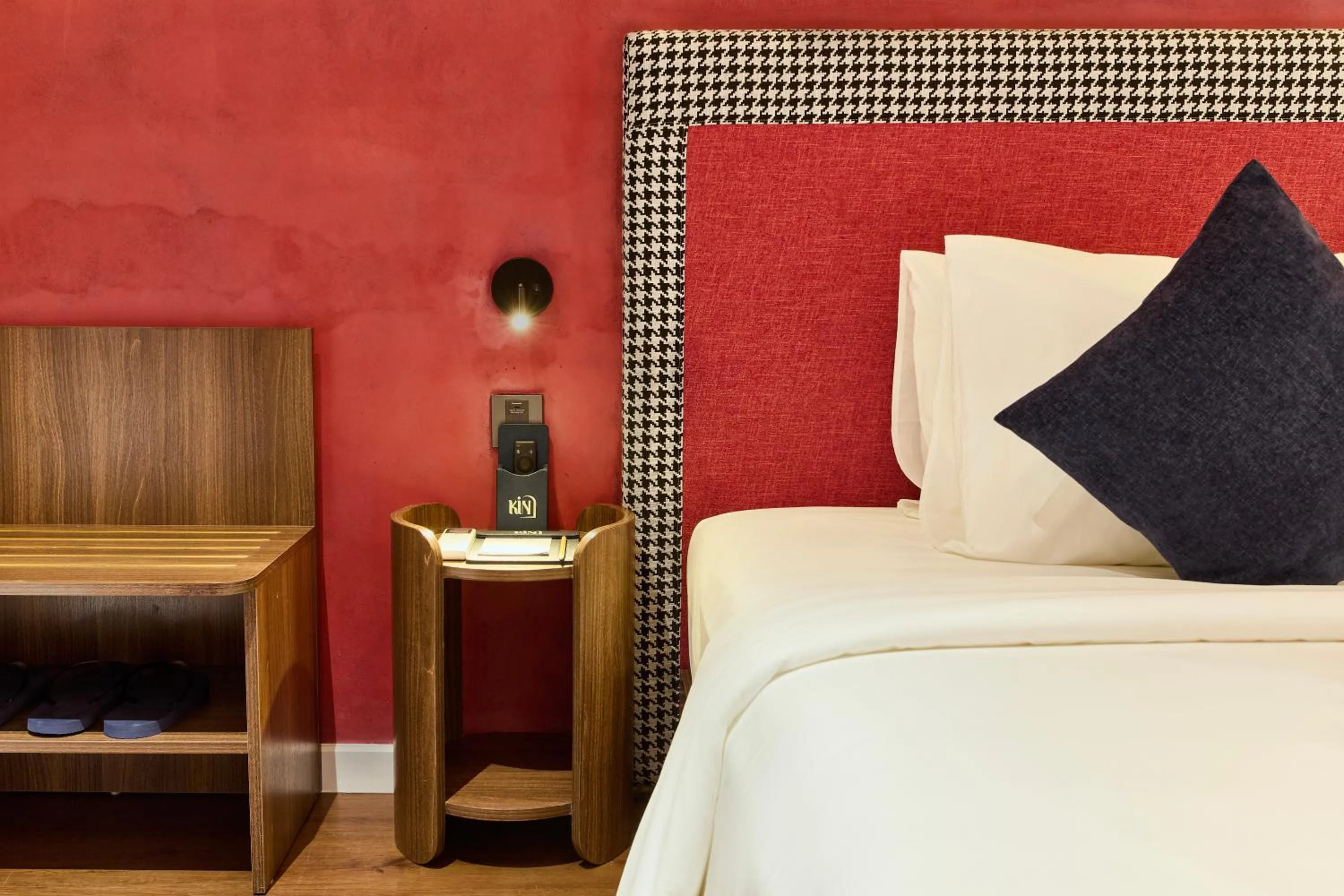 Bed in Kin Hotel Onsen Edition