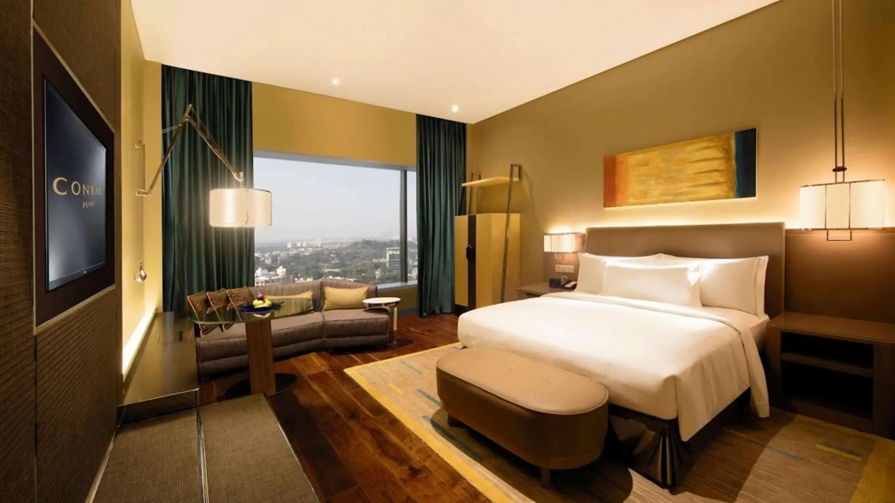 Executive King Room with Executive Lounge Access - single occupancy in Conrad Pune Executive King Room with Executive Lounge Access - single occupancy in Conrad Pune