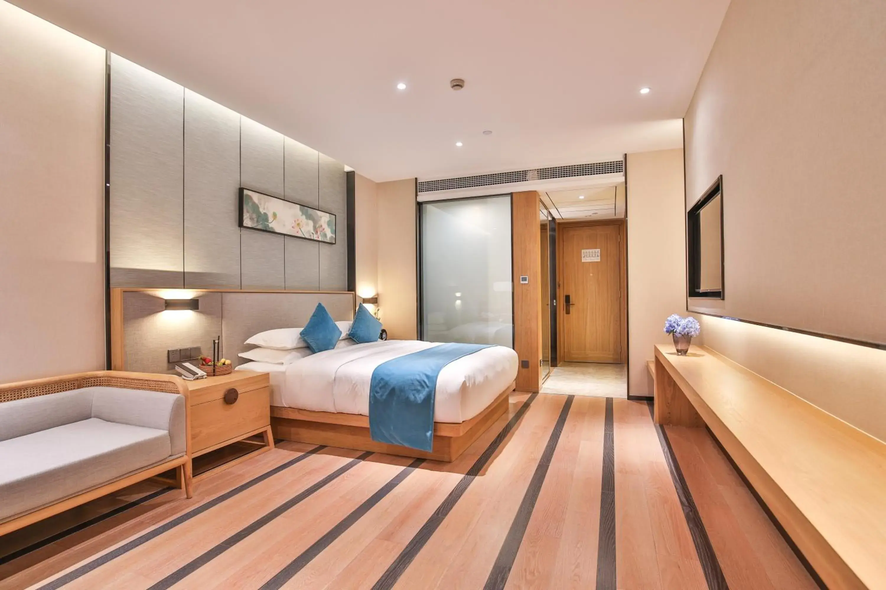 Superior Queen Room in SSAW Boutique Hotel Qidong Tiansheng Superior Queen Room in SSAW Boutique Hotel Qidong Tiansheng