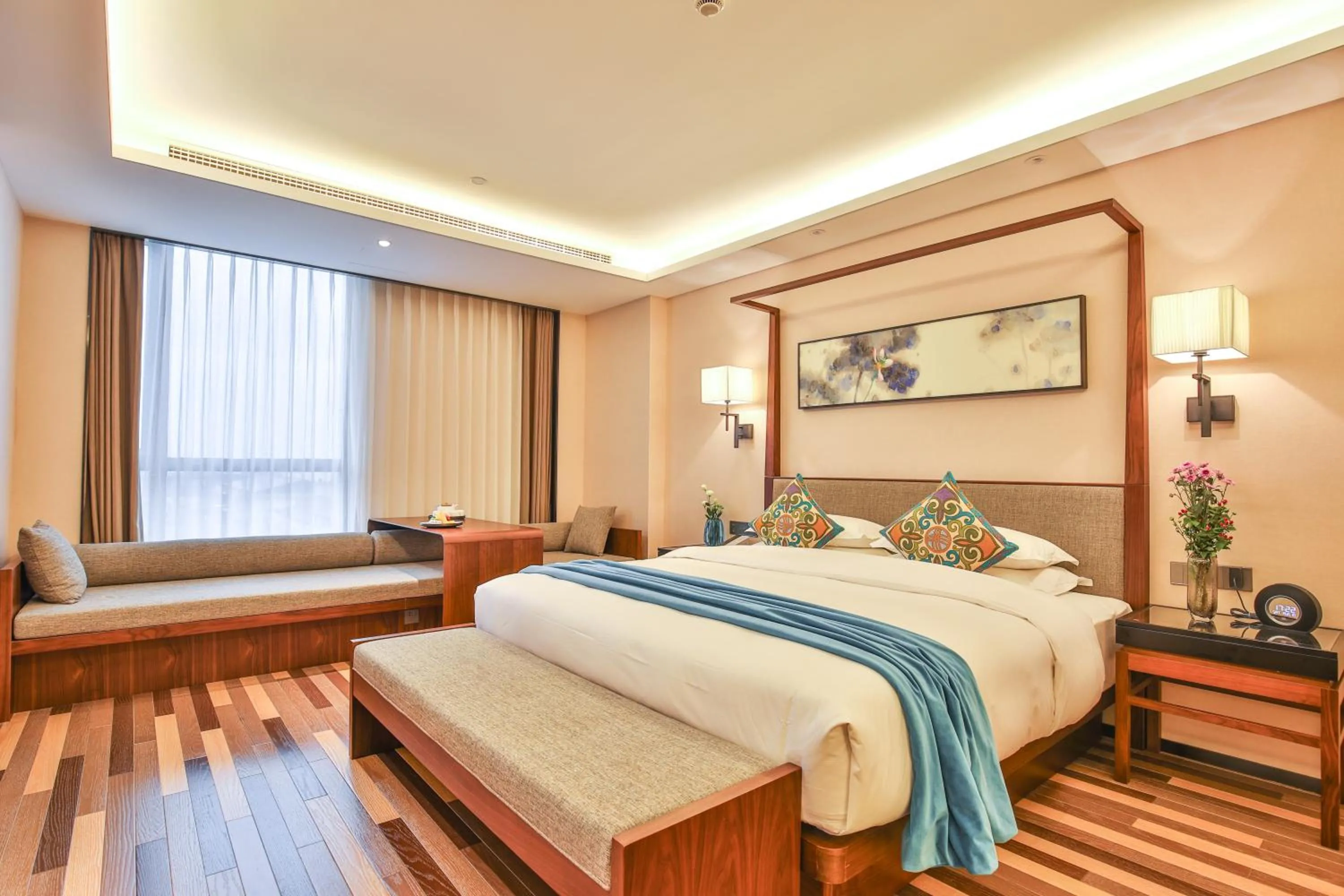 Deluxe Queen Room in SSAW Boutique Hotel Qidong Tiansheng