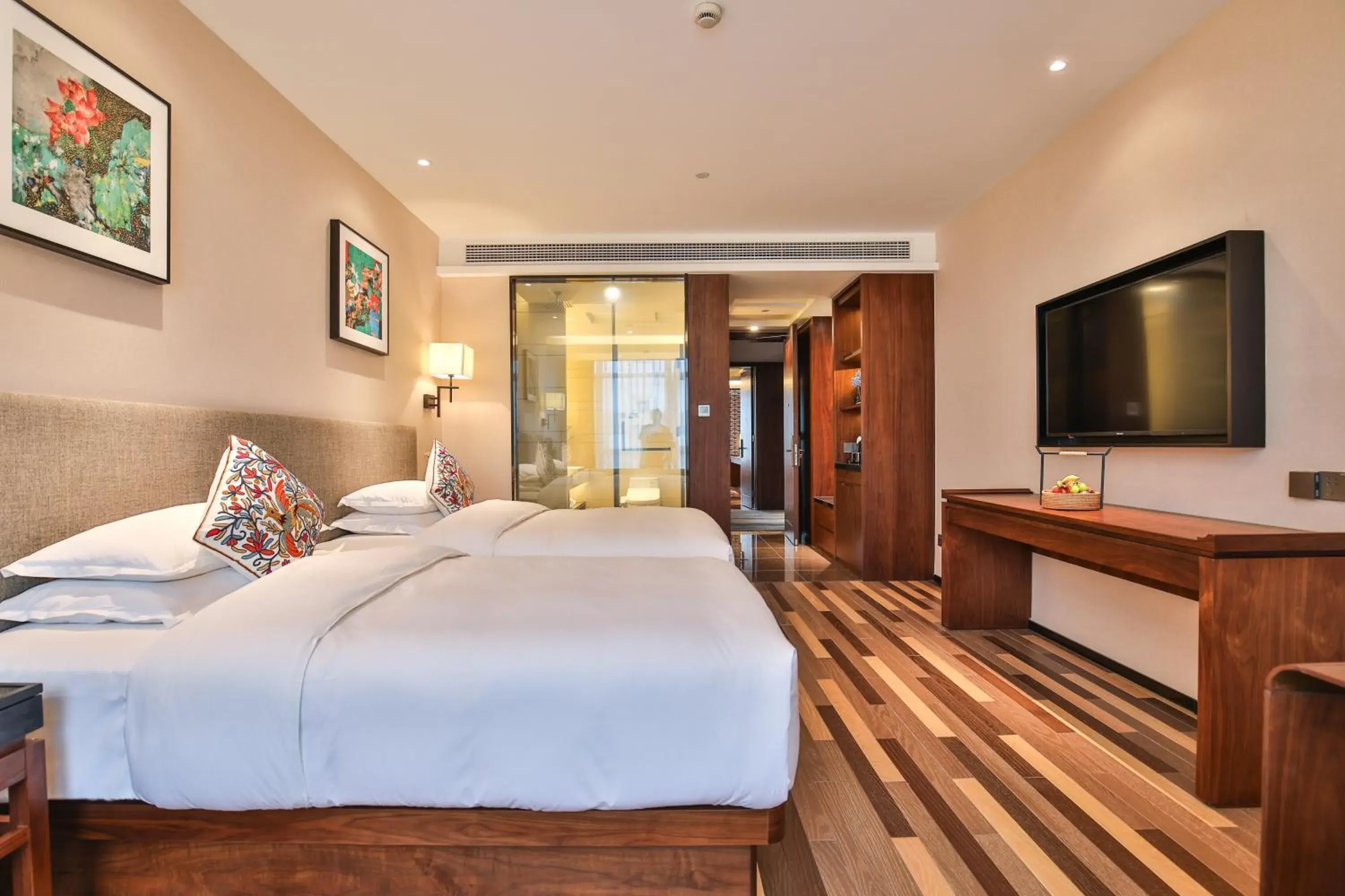 Superior Triple Room in SSAW Boutique Hotel Qidong Tiansheng Superior Triple Room in SSAW Boutique Hotel Qidong Tiansheng