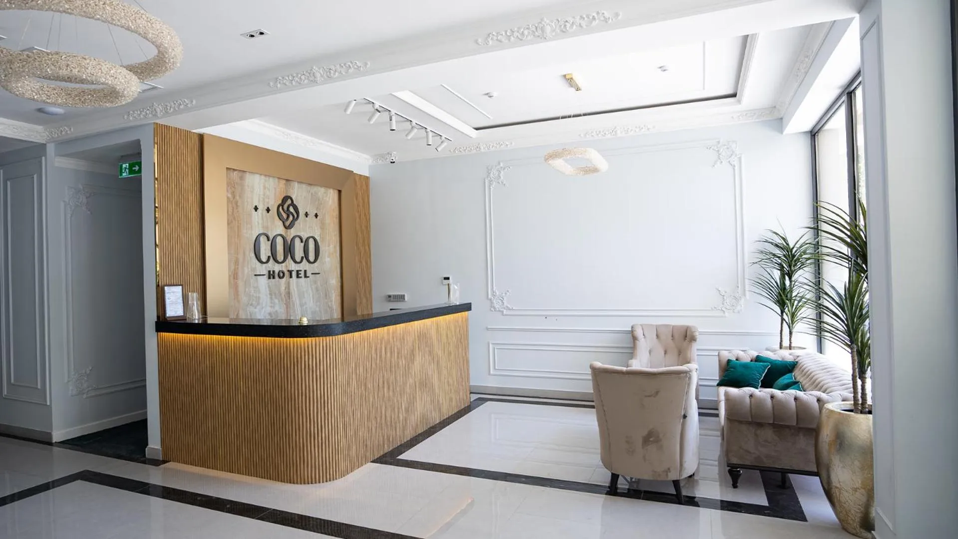 Communal lounge/ TV room in Coco Hotel Tashkent