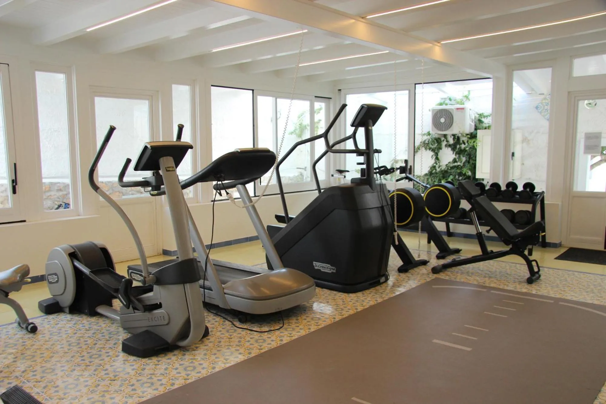 Fitness centre/facilities in Hotel Macondo