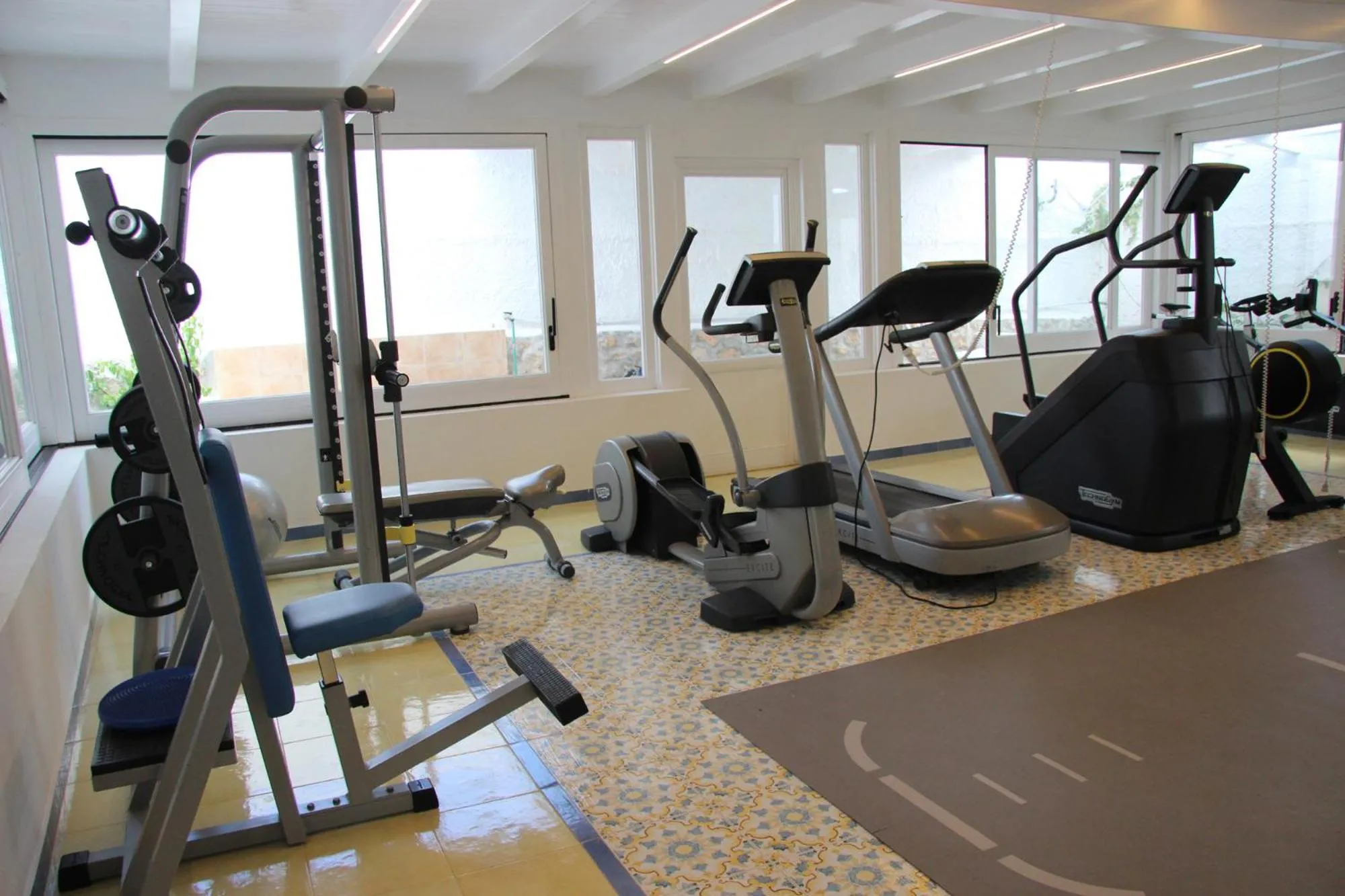 Fitness centre/facilities in Hotel Macondo