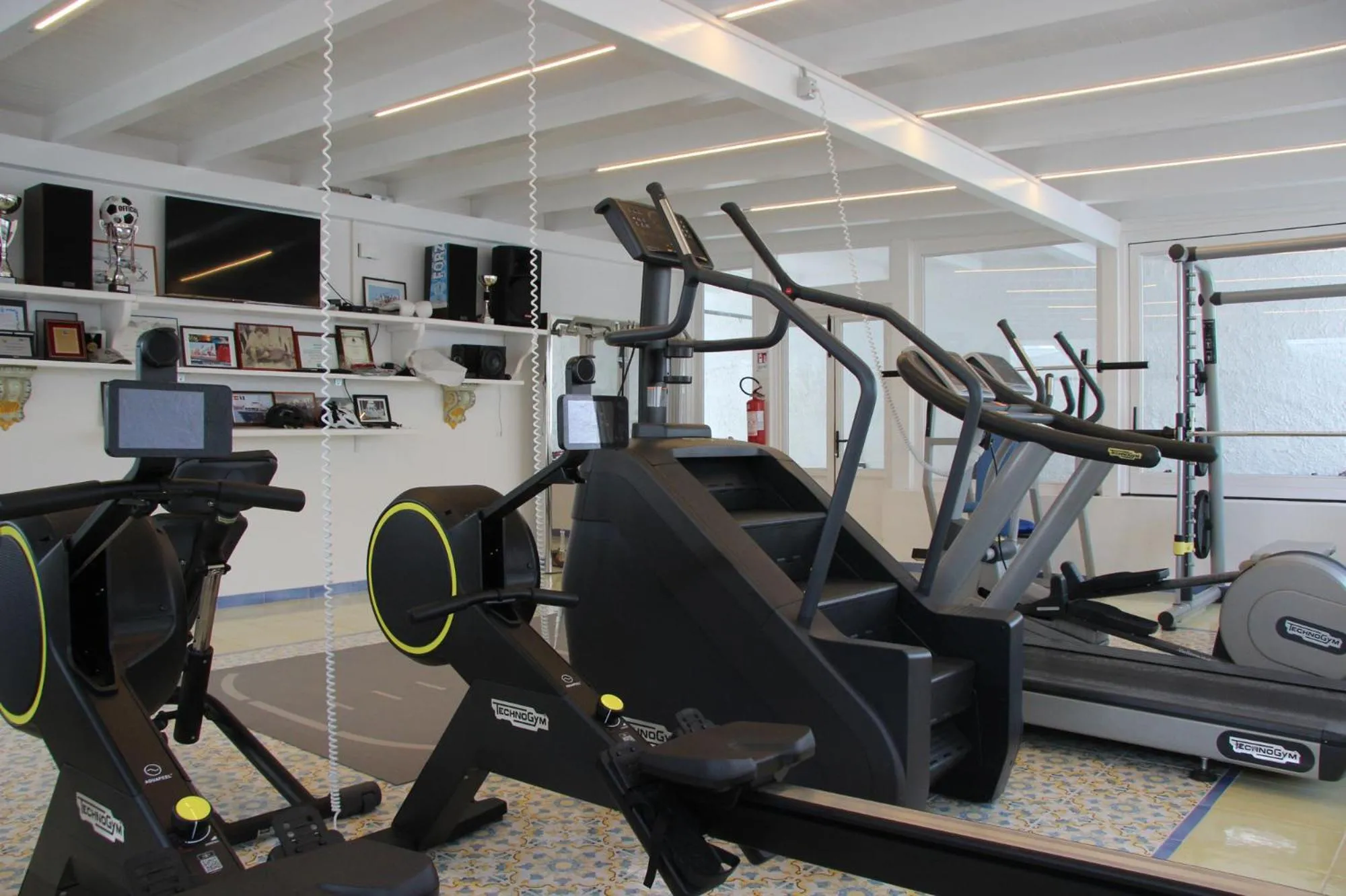 Fitness centre/facilities in Hotel Macondo