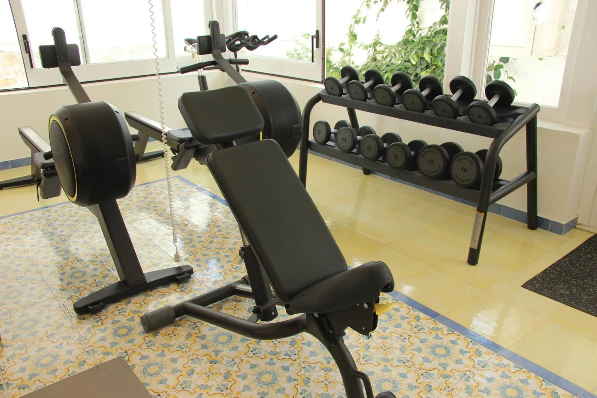Fitness centre/facilities in Hotel Macondo