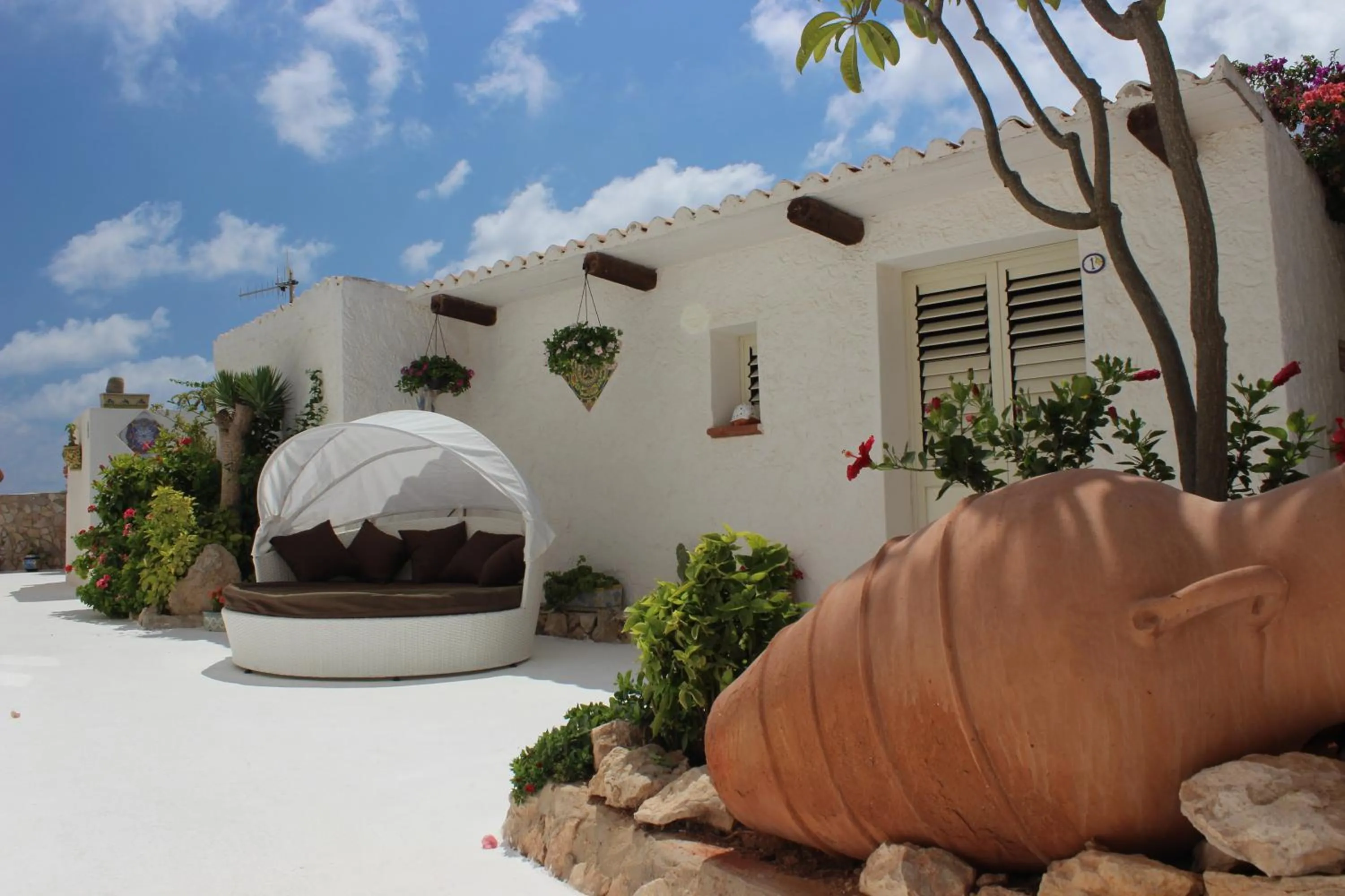 Property building in Hotel Macondo