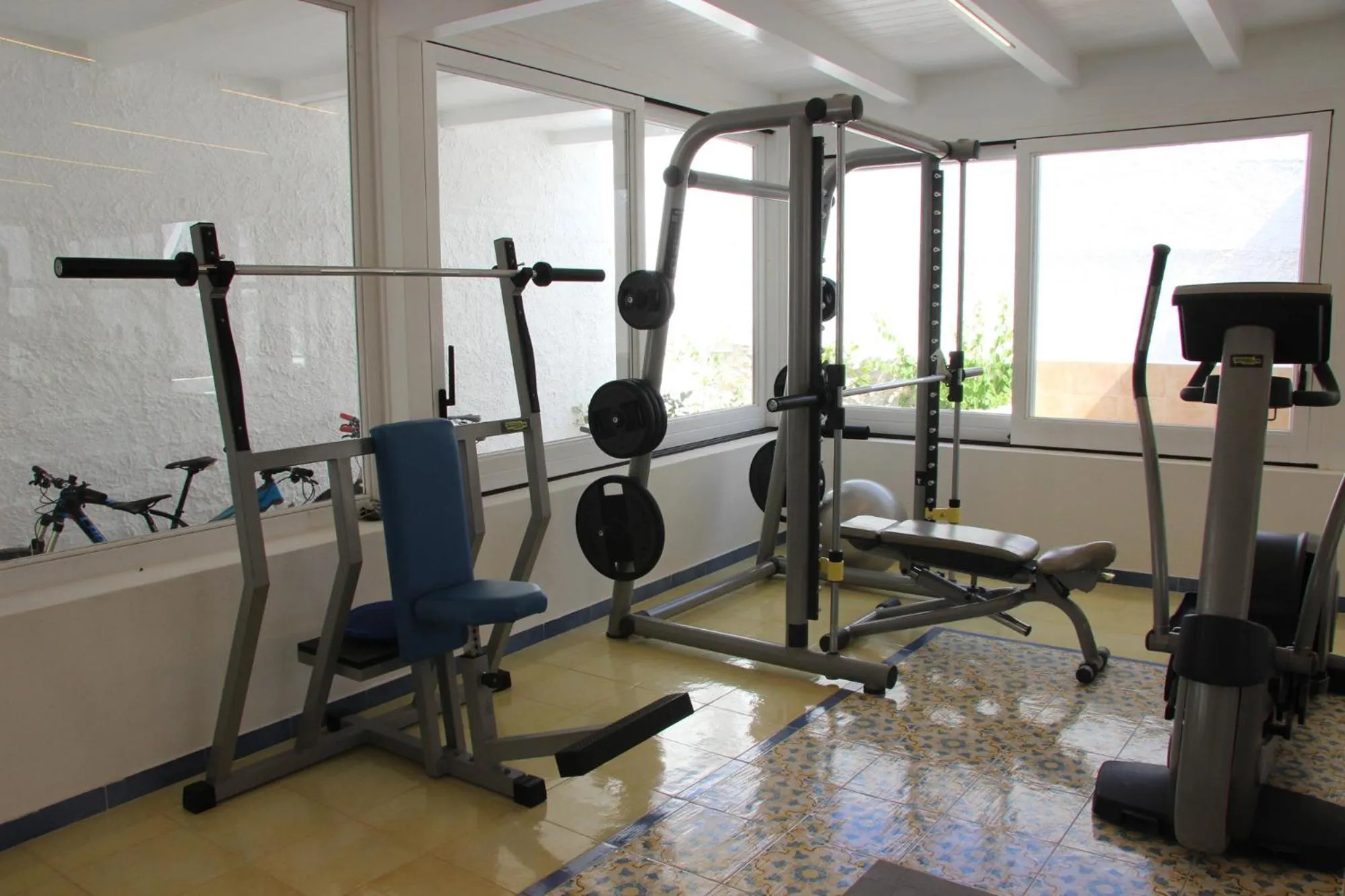 Fitness centre/facilities in Hotel Macondo