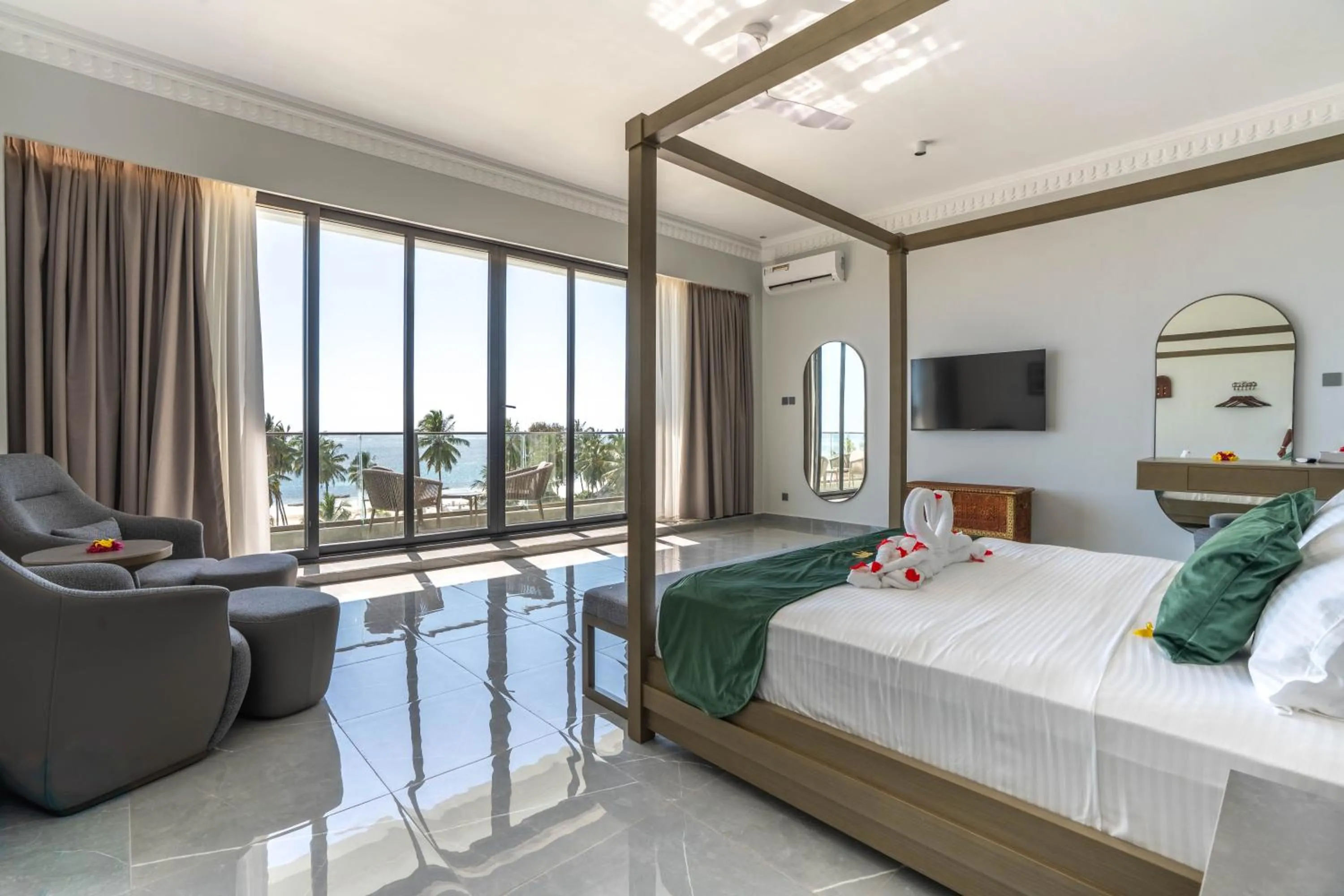 Bed in Tembo Kiwengwa Resort