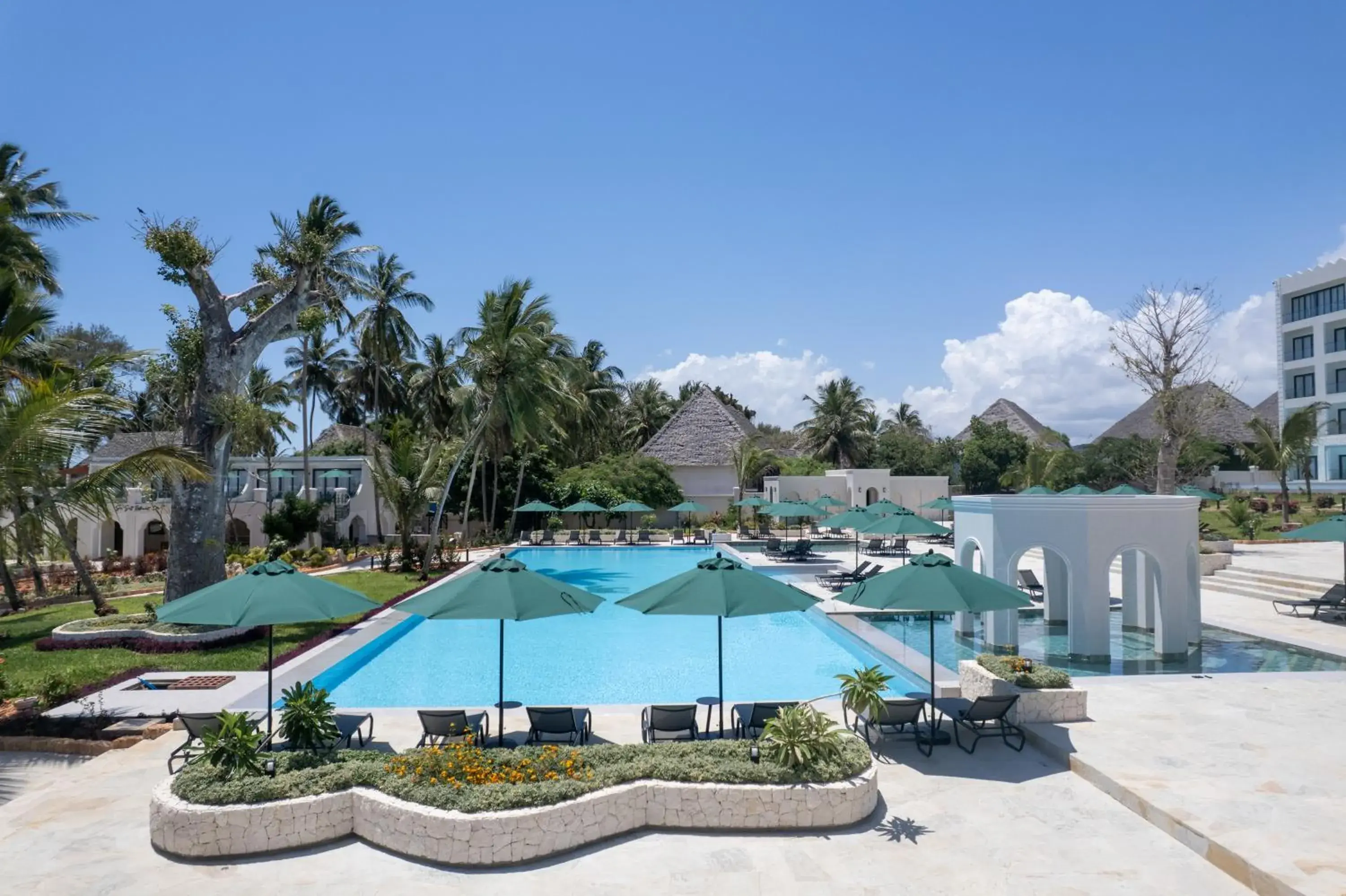 Pool view in Tembo Kiwengwa Resort Pool view in Tembo Kiwengwa Resort