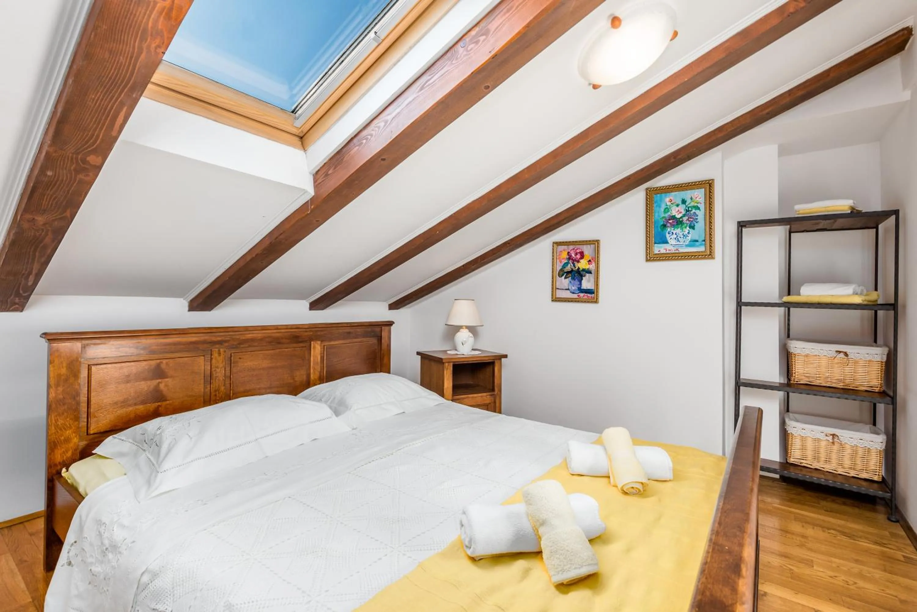 Bed in Apartment Patricia Rijeka