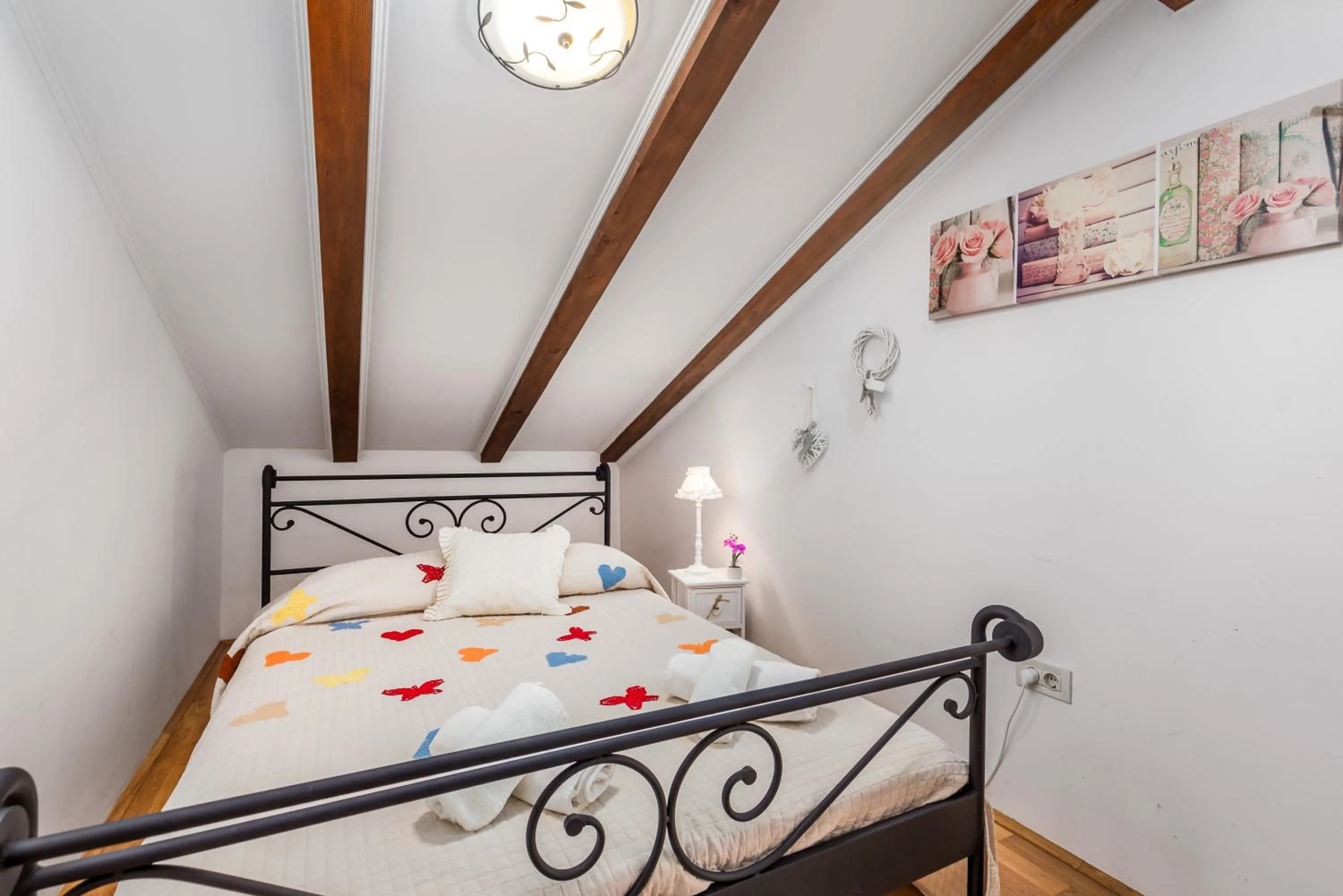 Bedroom, Bed in Apartment Patricia Rijeka