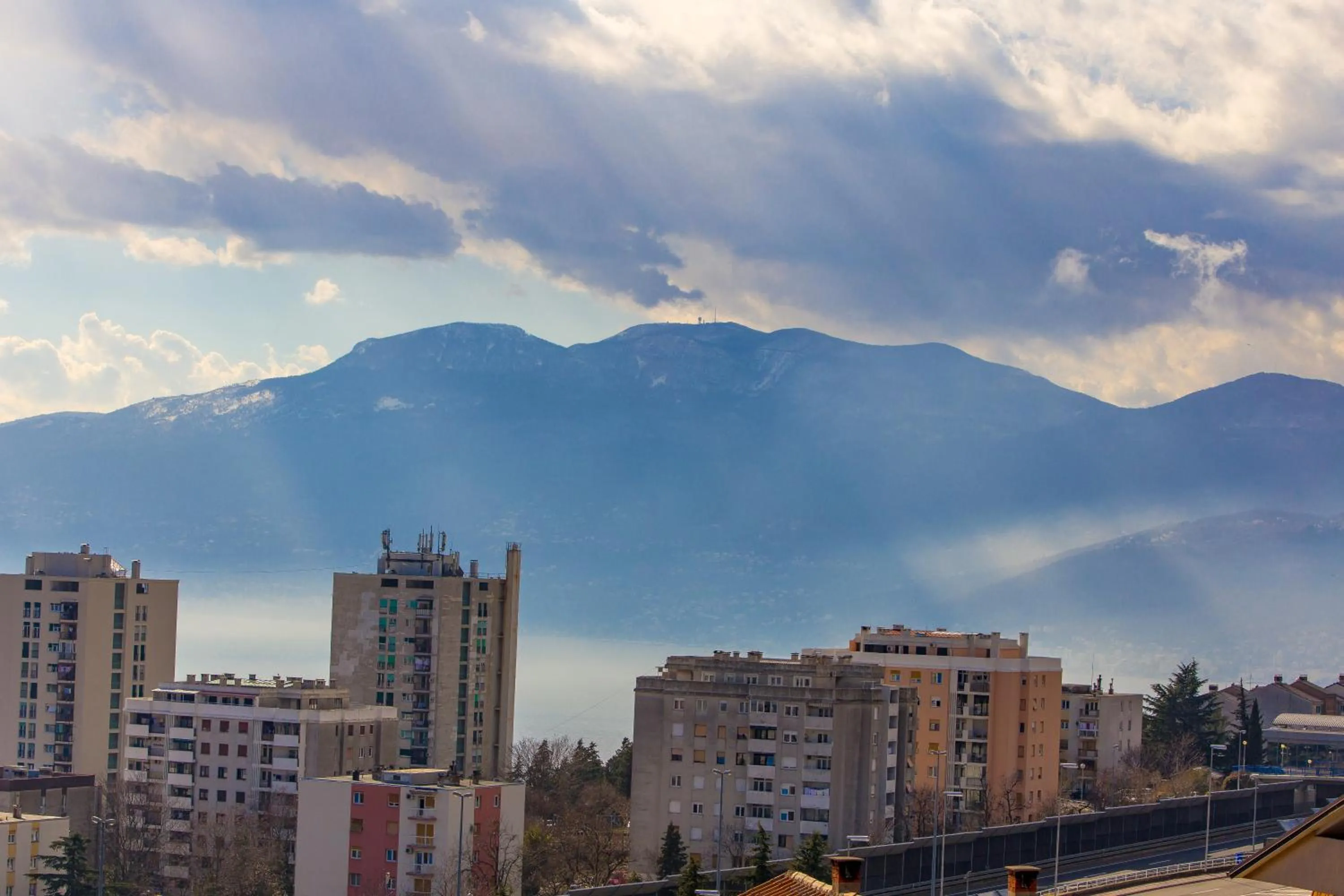 City view in Apartment Patricia Rijeka