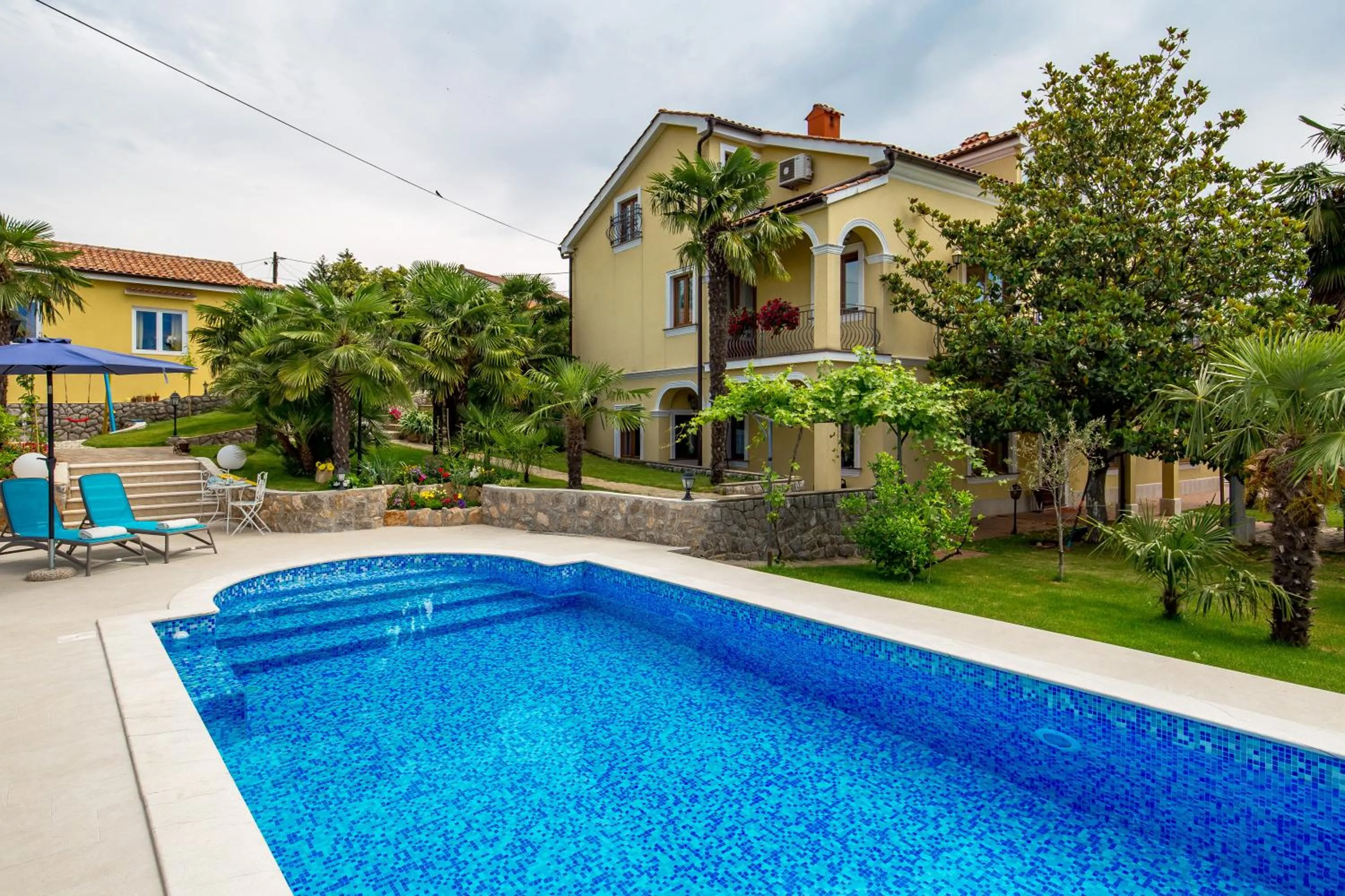 Swimming pool in Apartment Patricia Rijeka