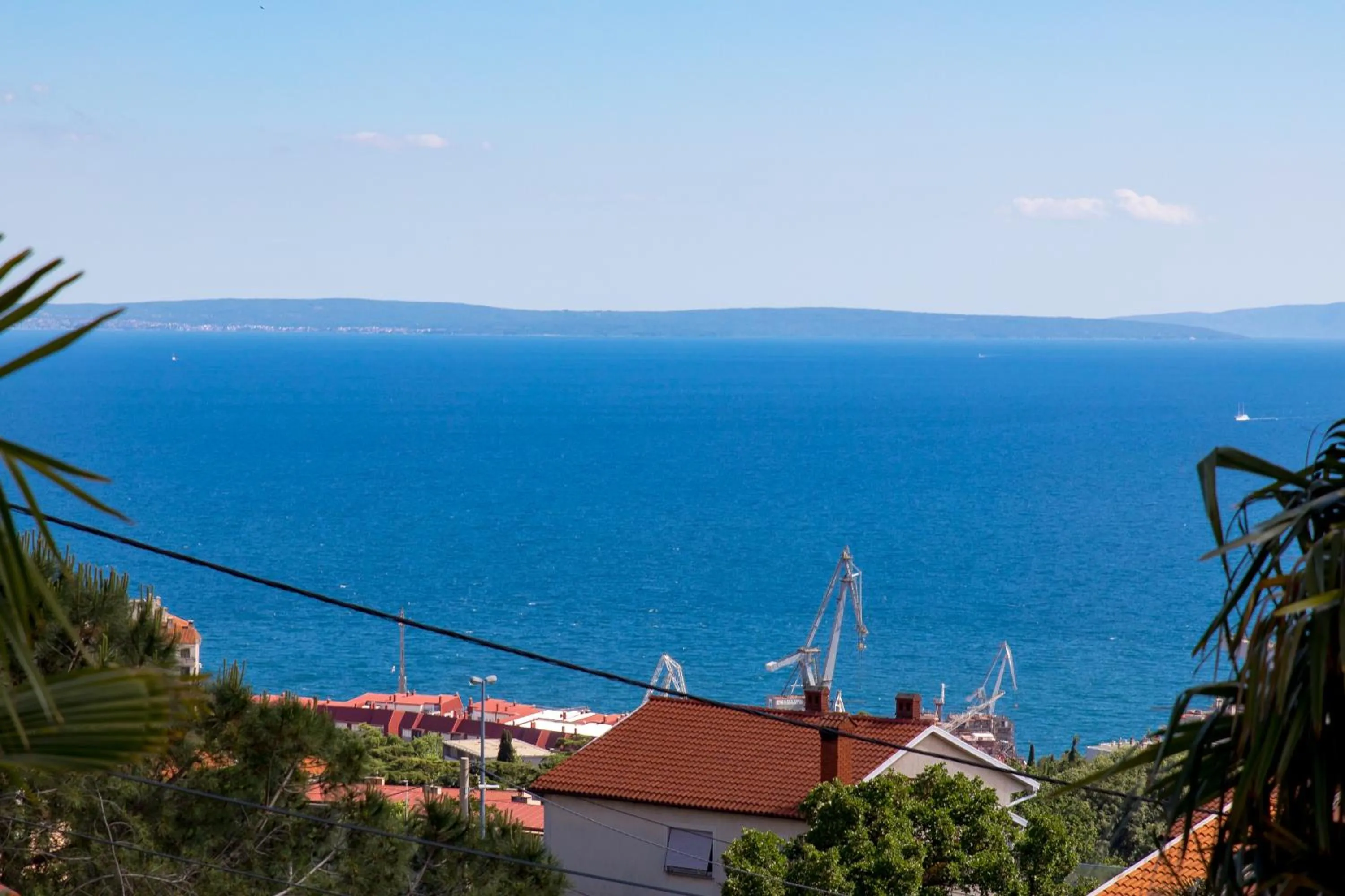 Sea view in Apartment Patricia Rijeka