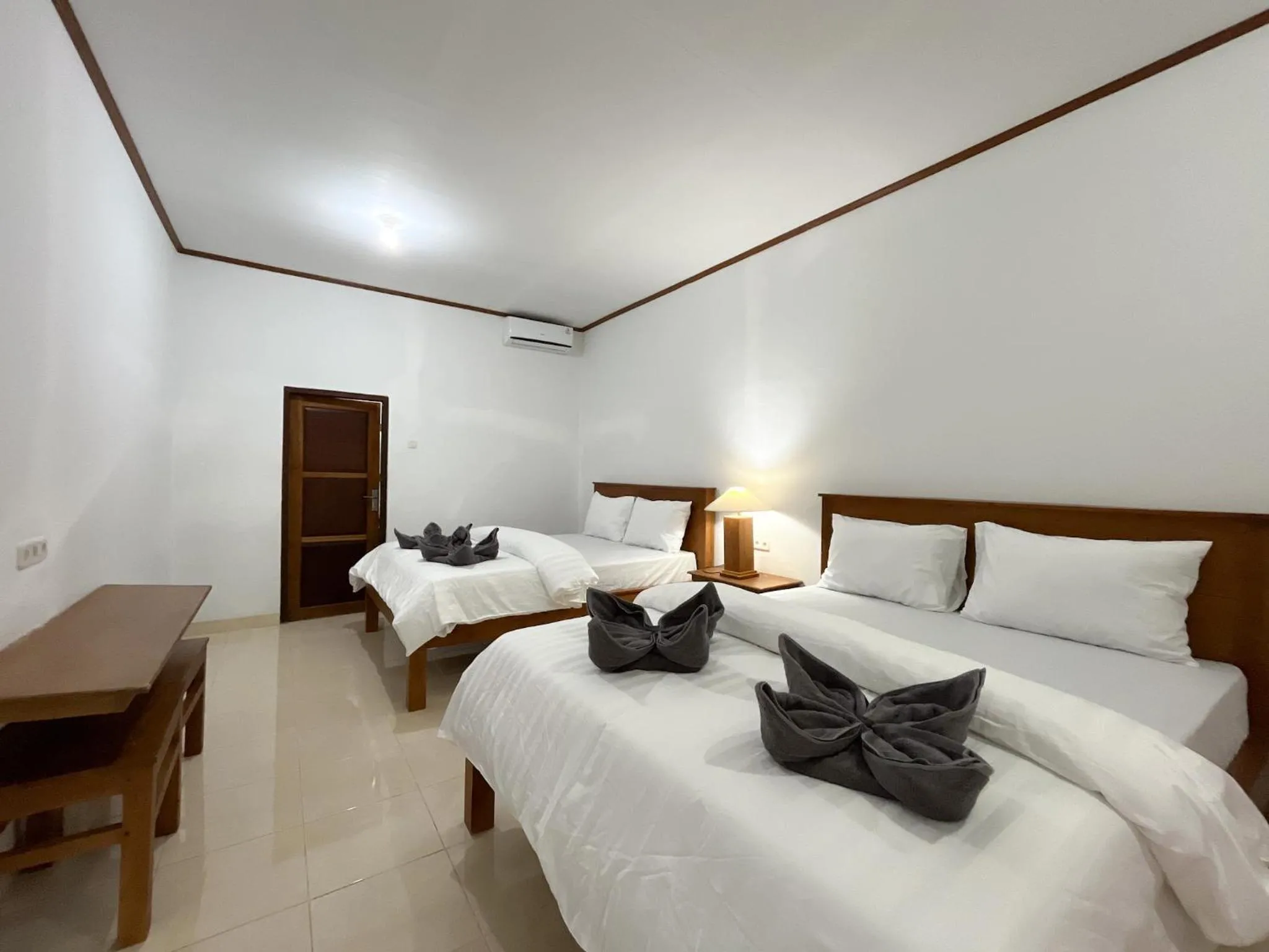 Bed in Bara Cabana Hotel