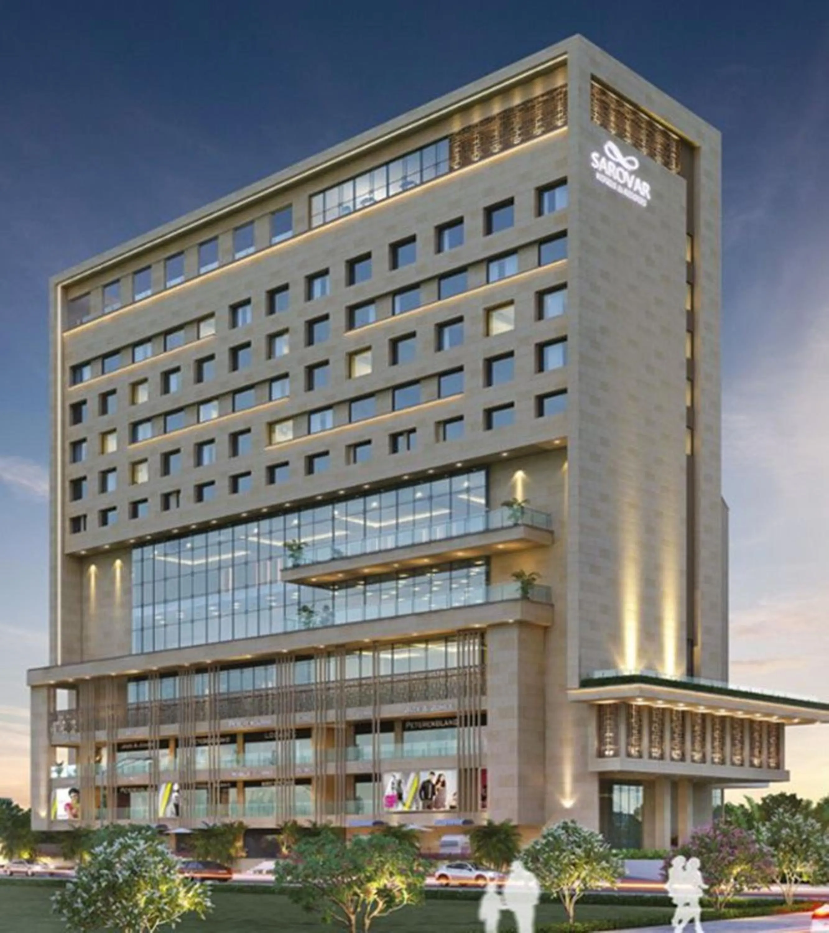 Property building in Sarovar Premiere Alwar