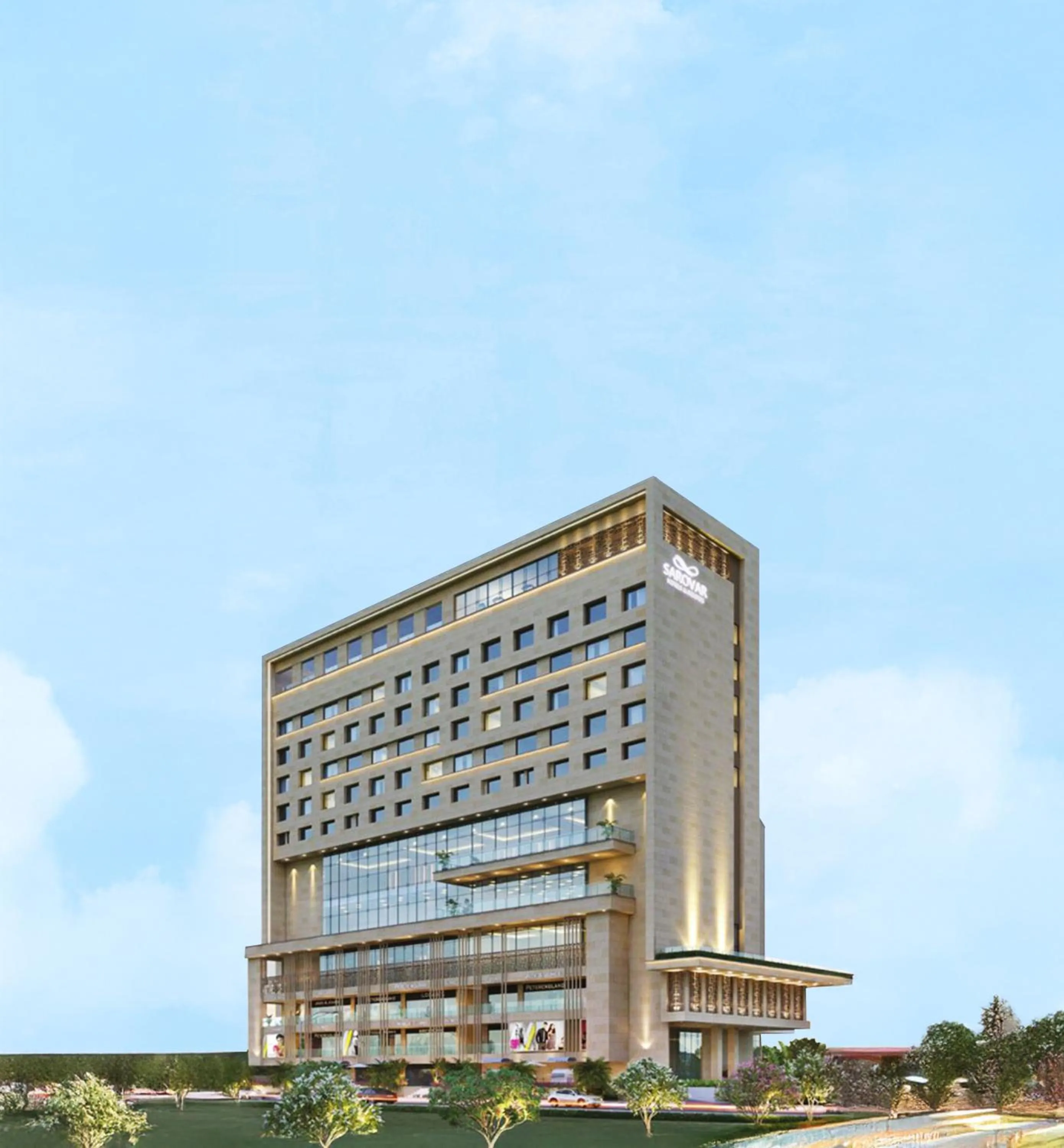 Property building in Sarovar Premiere Alwar