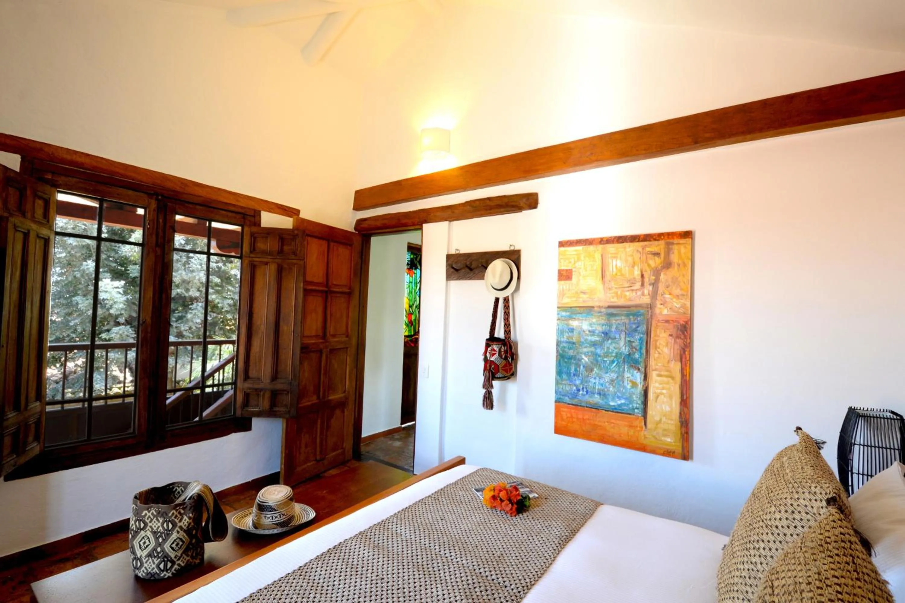 Bed in Hotel Casa Terra