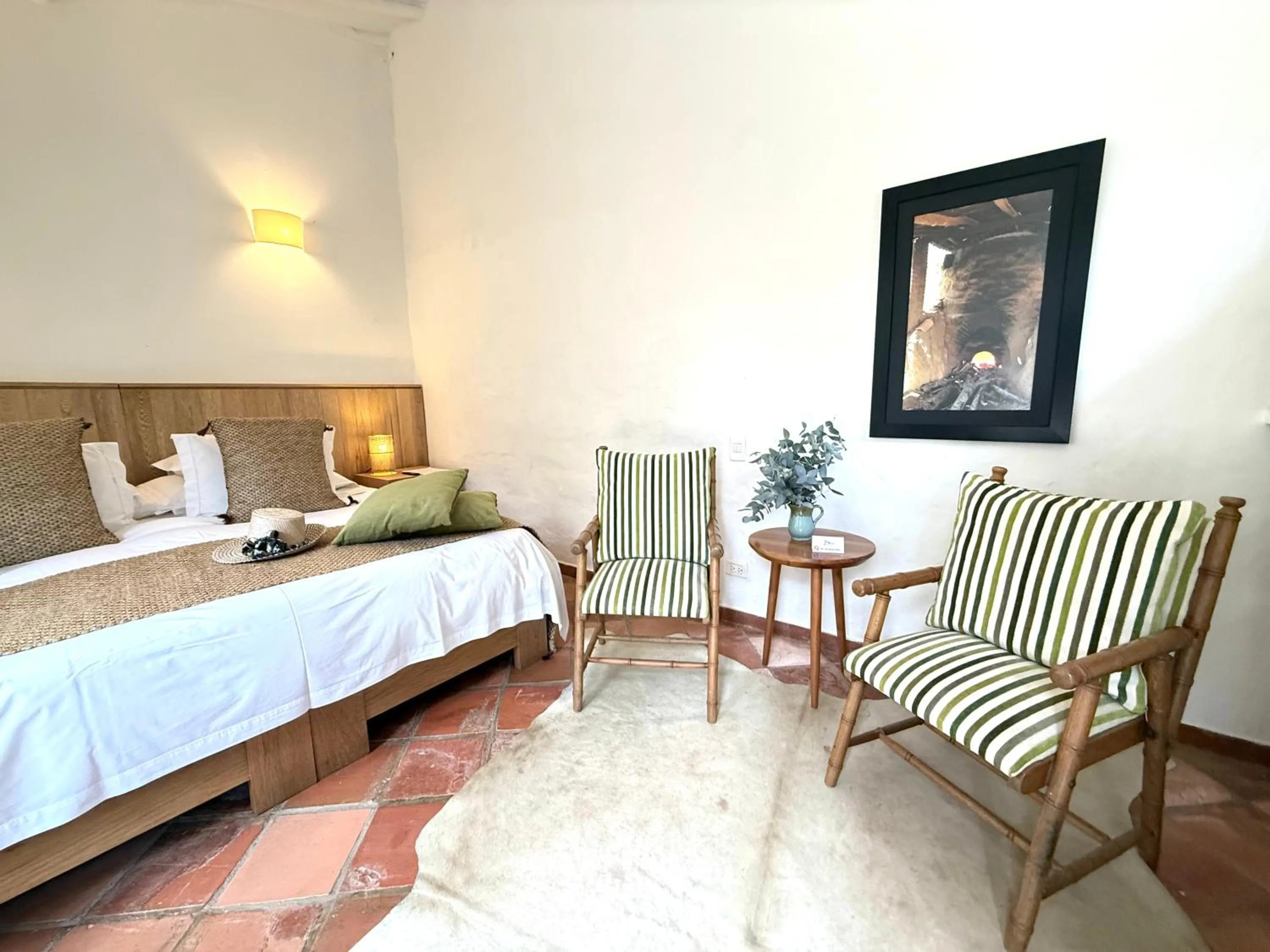 Bed in Hotel Casa Terra