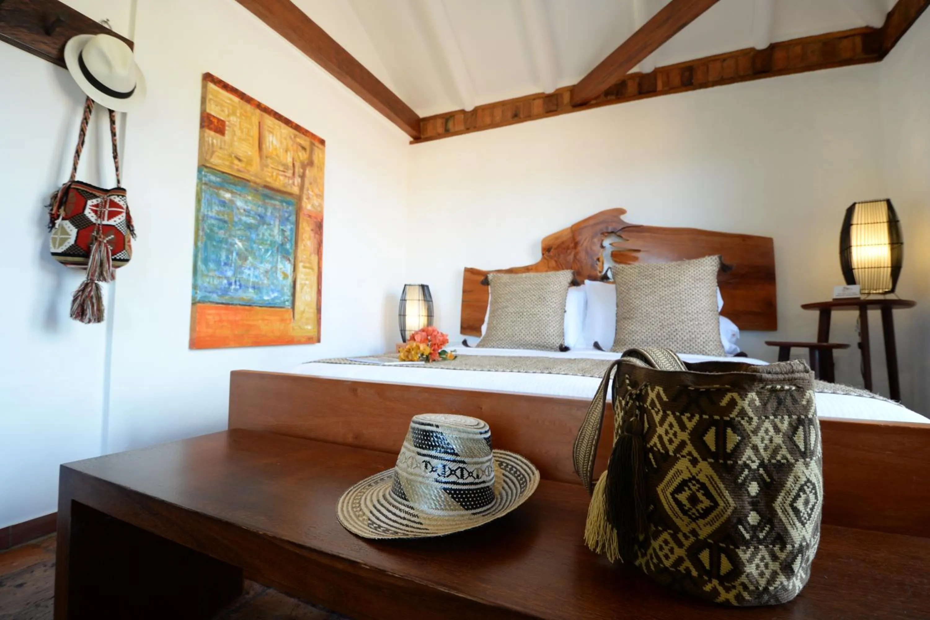 Bed in Hotel Casa Terra