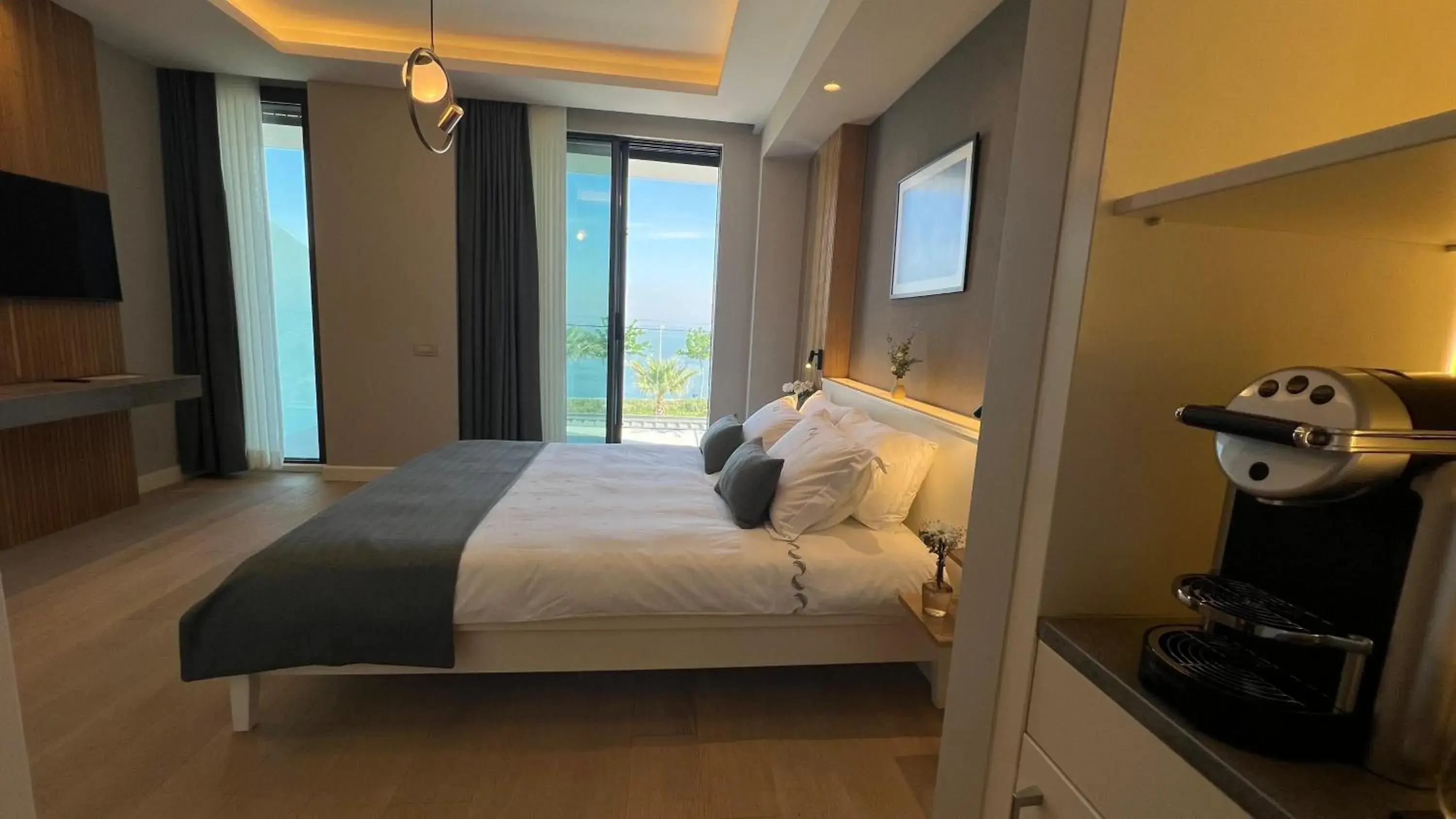 Bed in RUKA Hotel Bed in RUKA Hotel