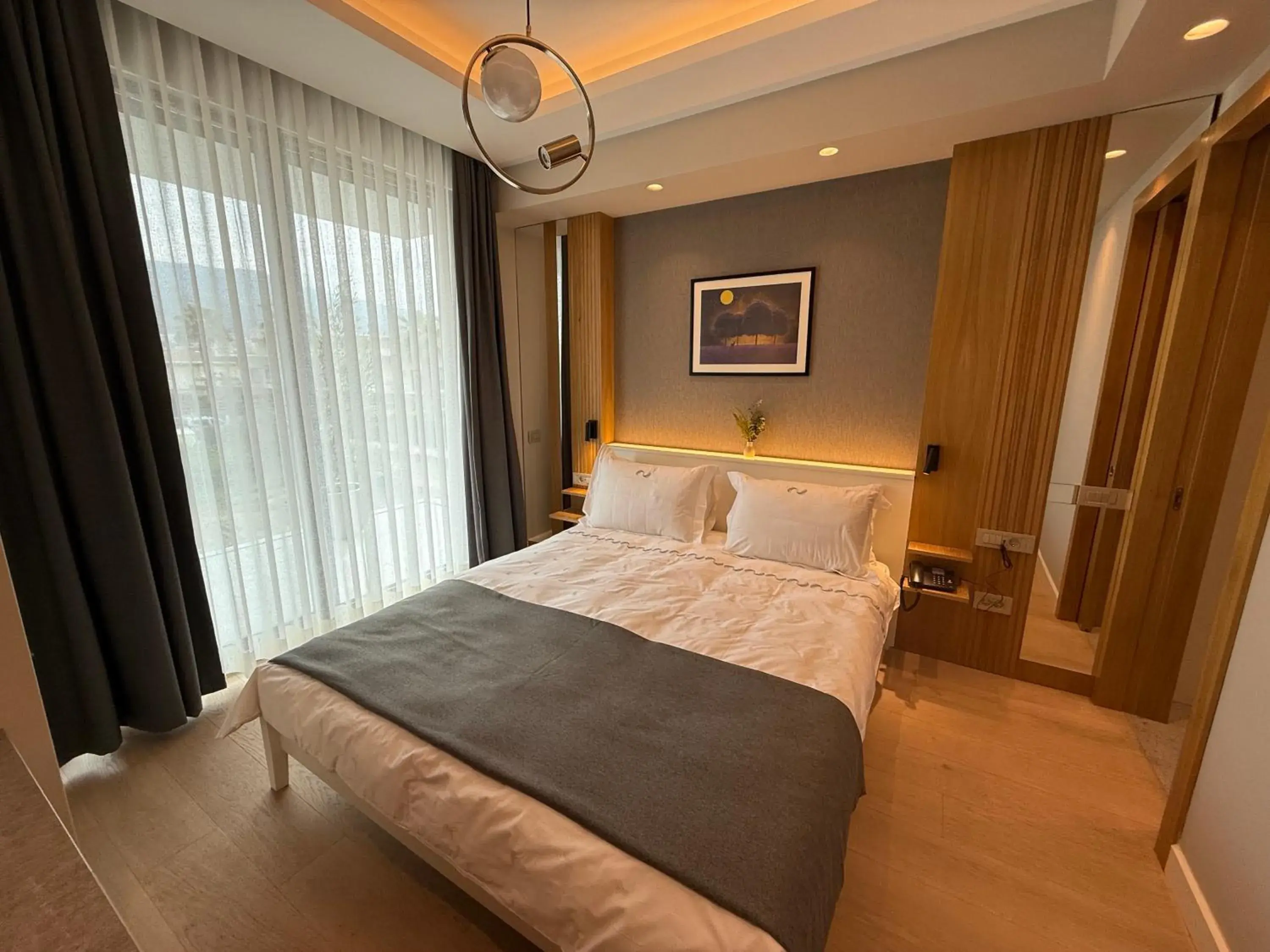 View (from property/room), Bed in RUKA Hotel View (from property/room), Bed in RUKA Hotel