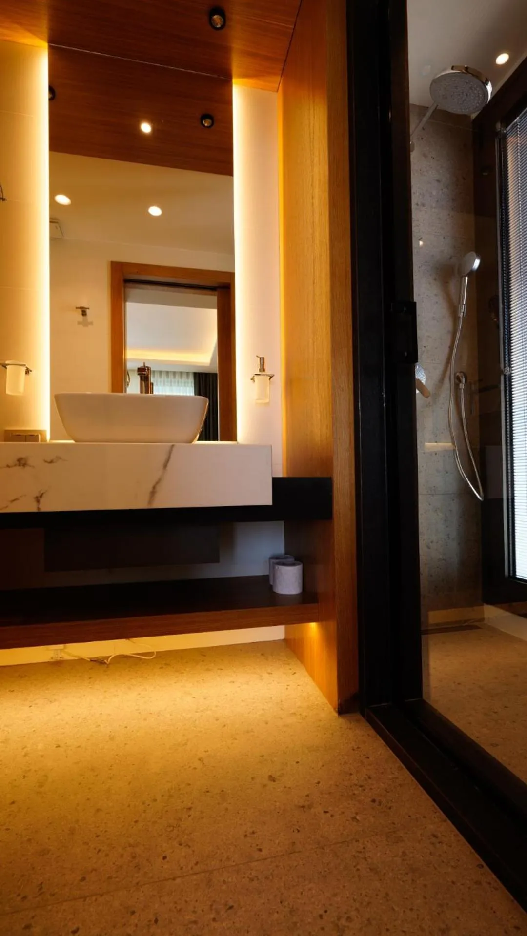 Bathroom in RUKA Hotel