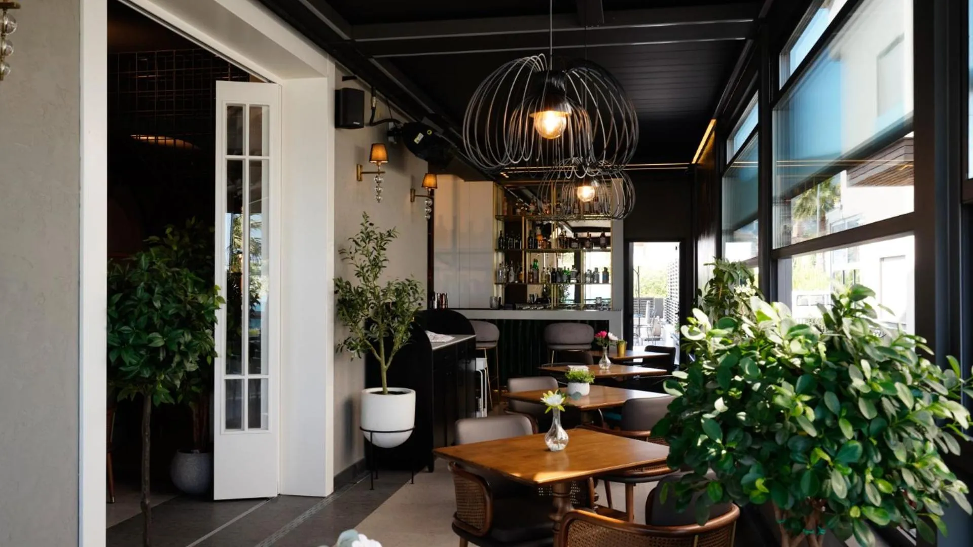 Seating area in RUKA Hotel