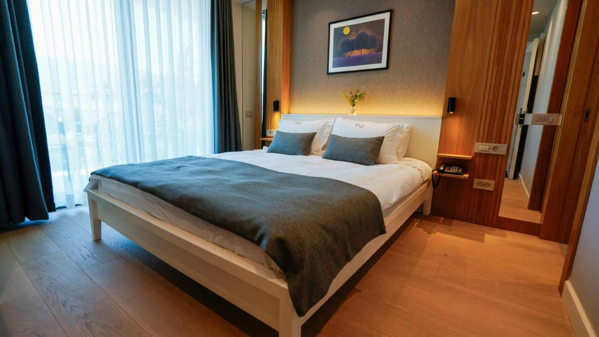 Bed in RUKA Hotel