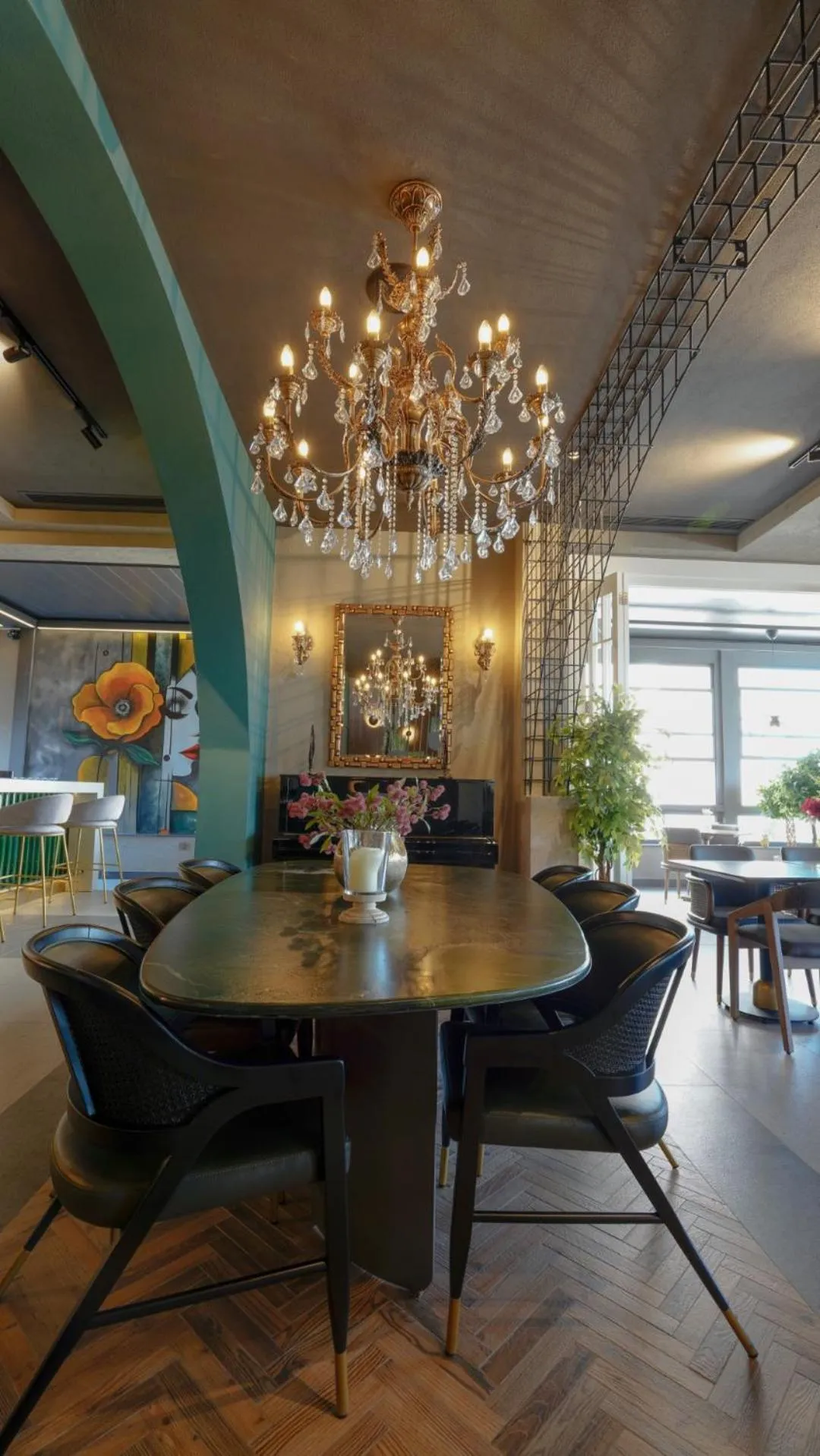 Dining area in RUKA Hotel