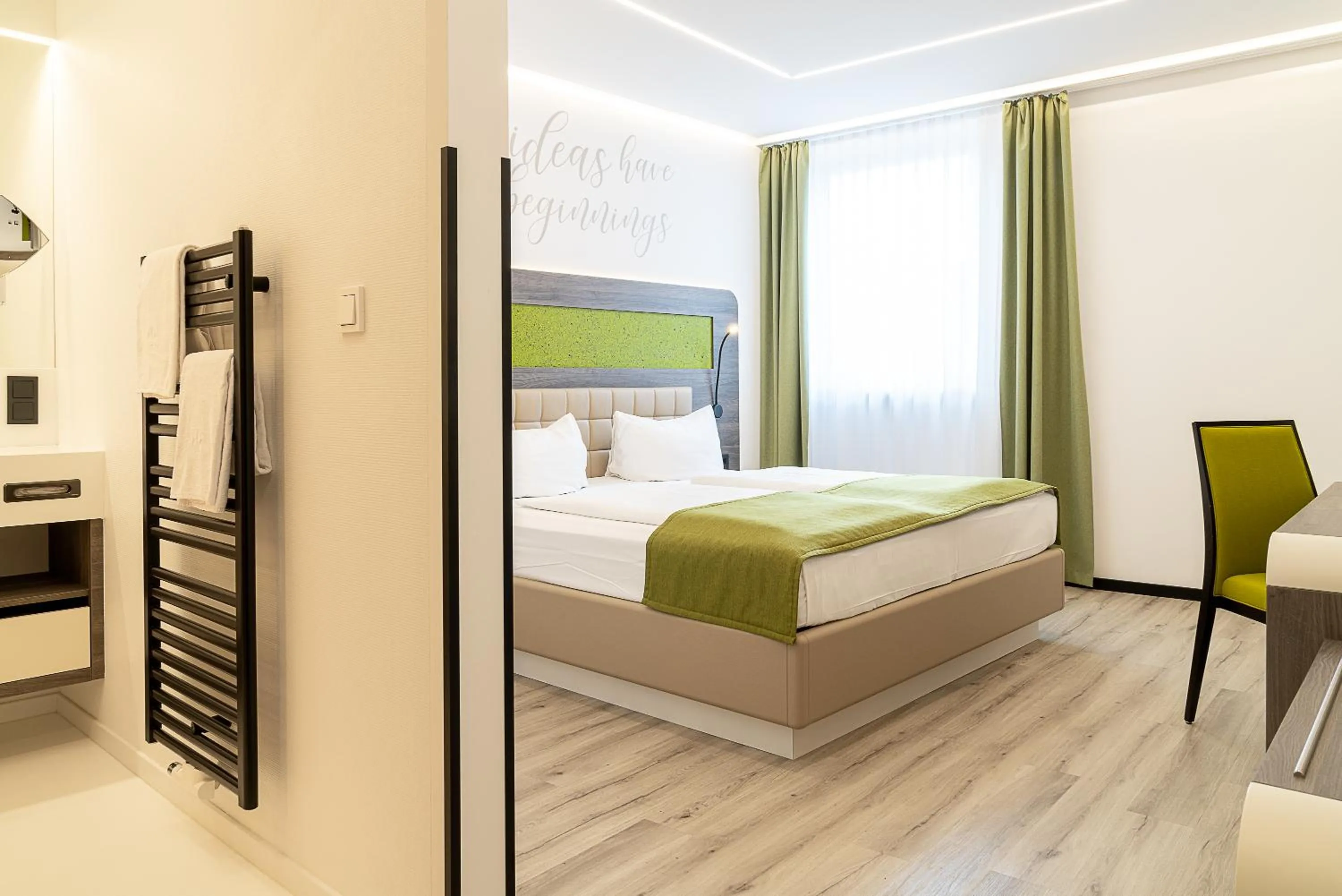 Bed in CHRIZZ Rooms