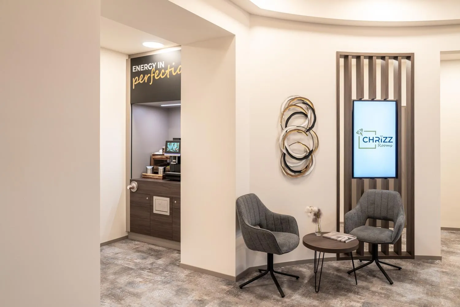 Lobby or reception in CHRIZZ Rooms