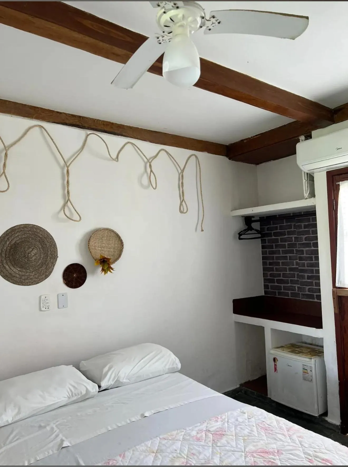 Bed in Pousada Canavieiras Bahia