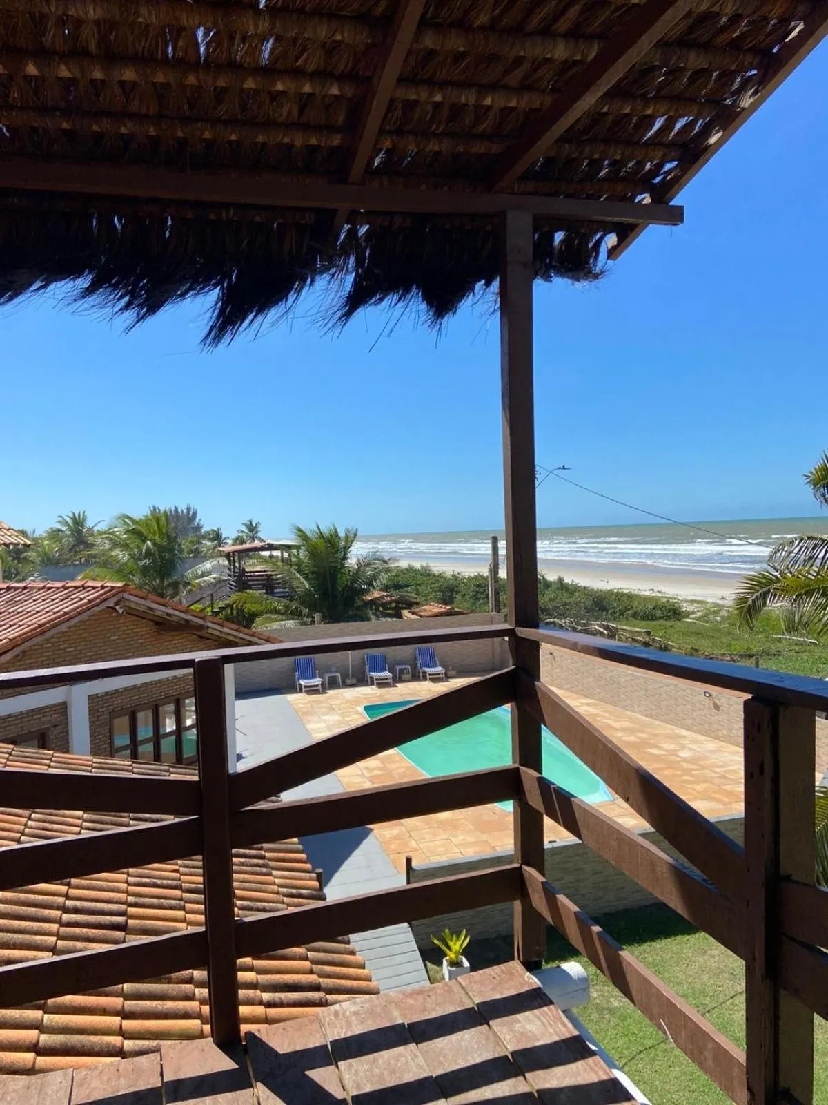 Balcony/Terrace in Pousada Canavieiras Bahia