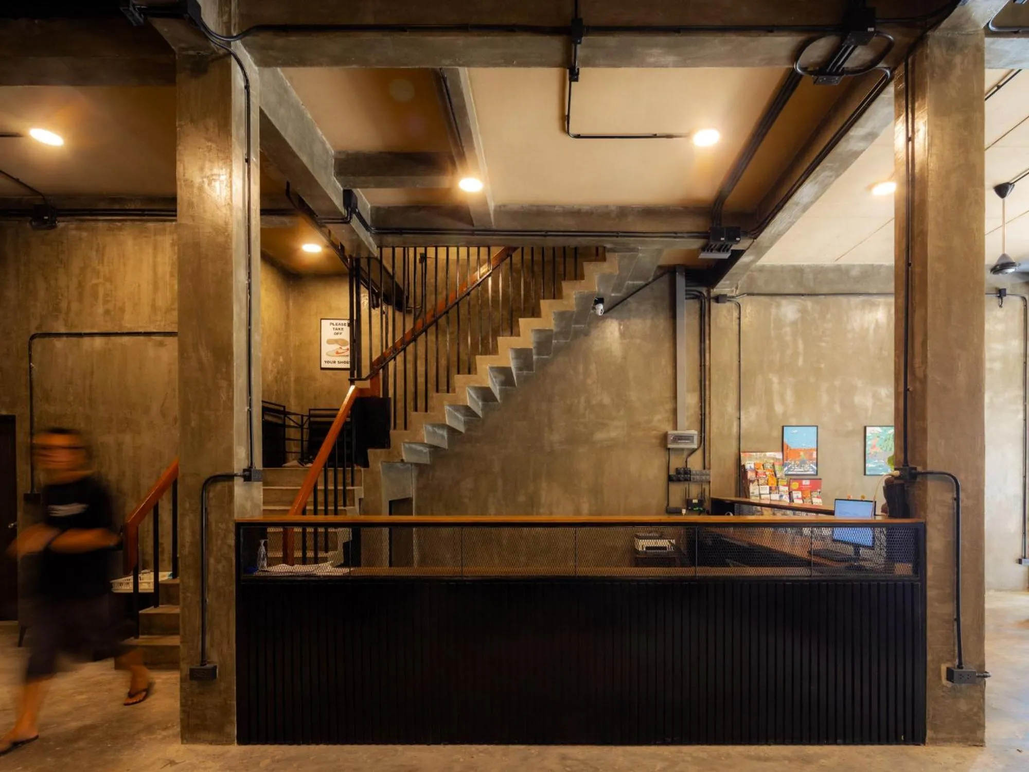 Lobby or reception in Lanna Loft Hostel