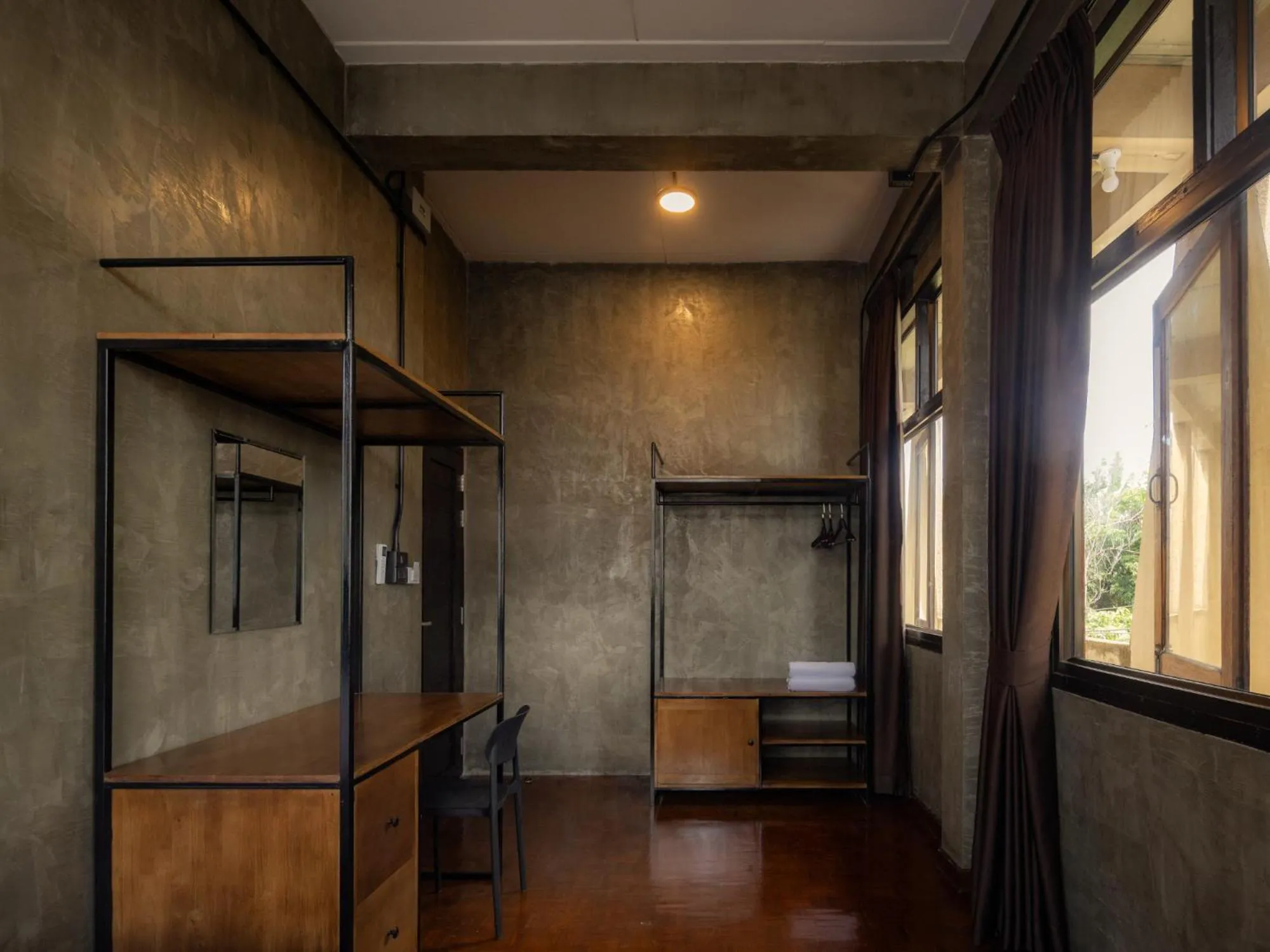 wardrobe in Lanna Loft Hostel