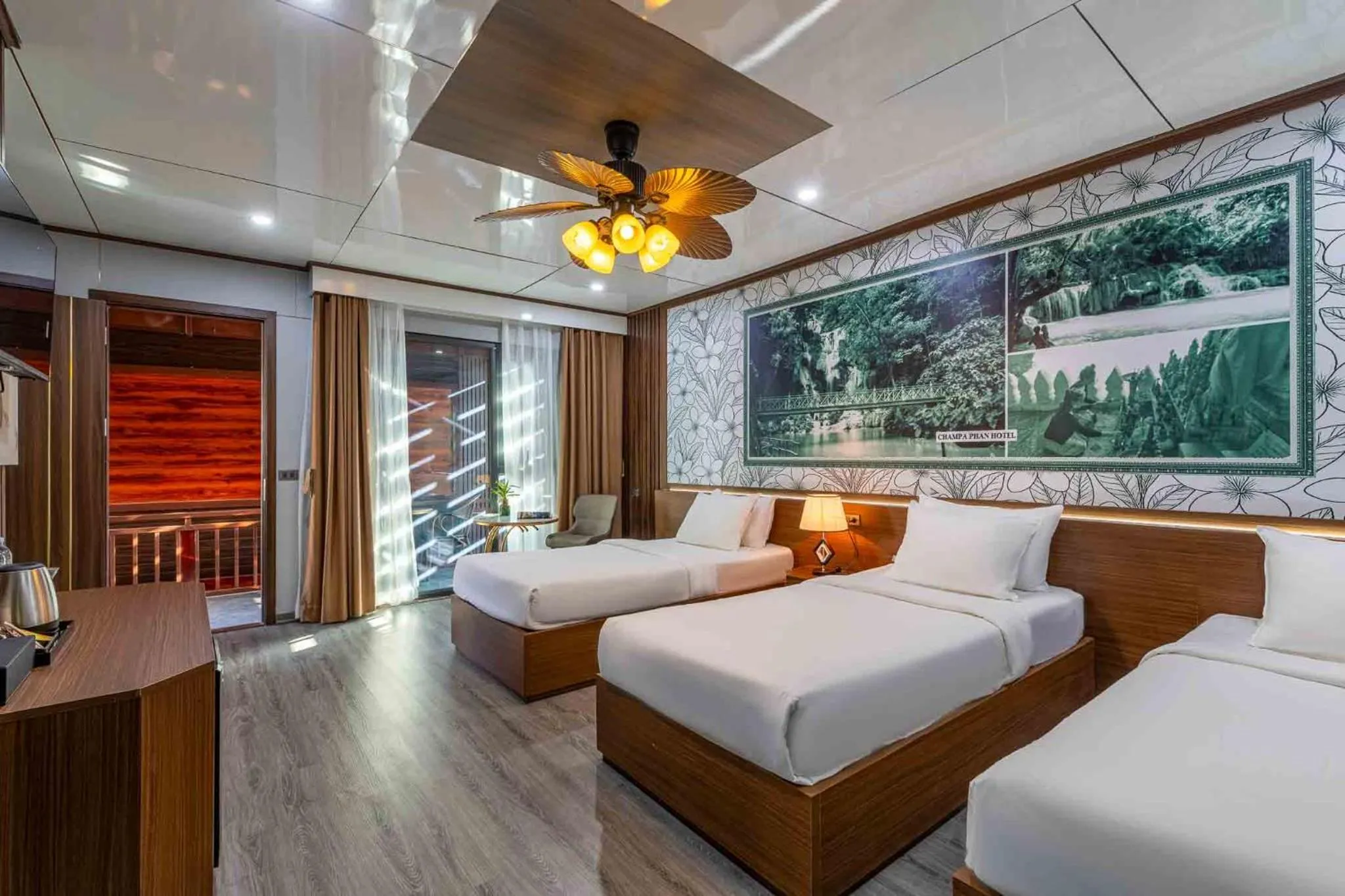 Bedroom, Bed in Champa Phan Boutique Hotel