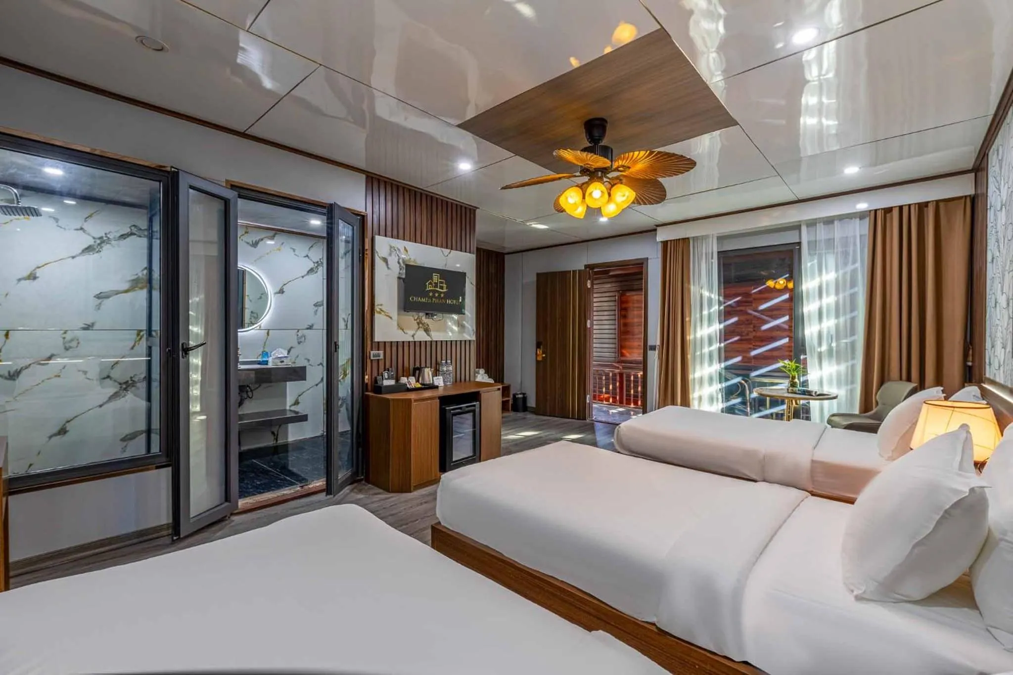 Bedroom, Bed in Champa Phan Boutique Hotel